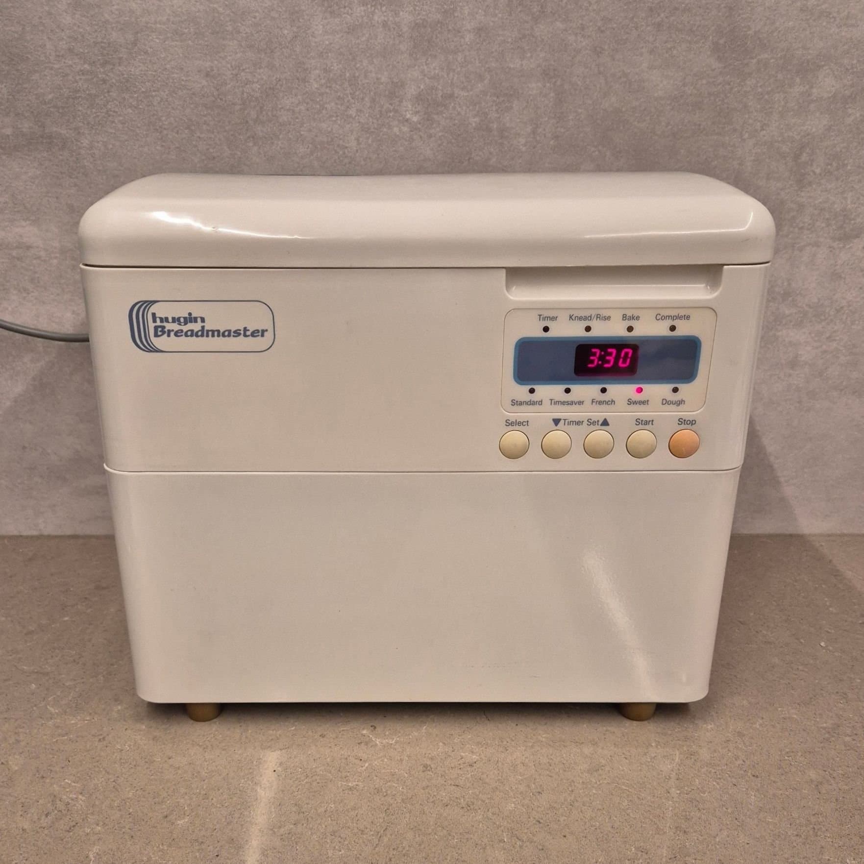 Hugin Breadmaster HB-10W Brödmaskin / Bakmaskin - Retro / Vintage