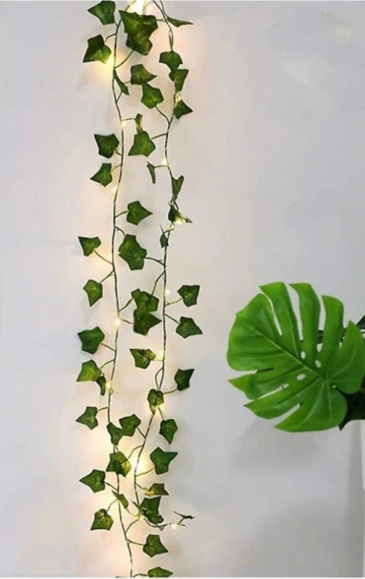 Vacker ljusslinga murgröna med belysning 1,2 meter ny i förpackning!