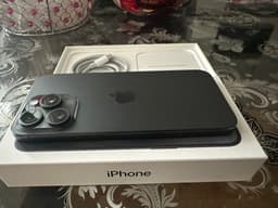 Iphone 15 Pro Max Black Titanium Ny Skick!