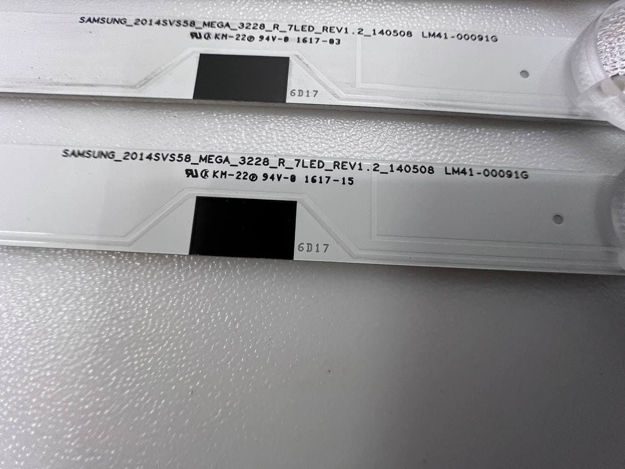 Samsung UE58J5200AW TV LED Backlight LM41-00091G