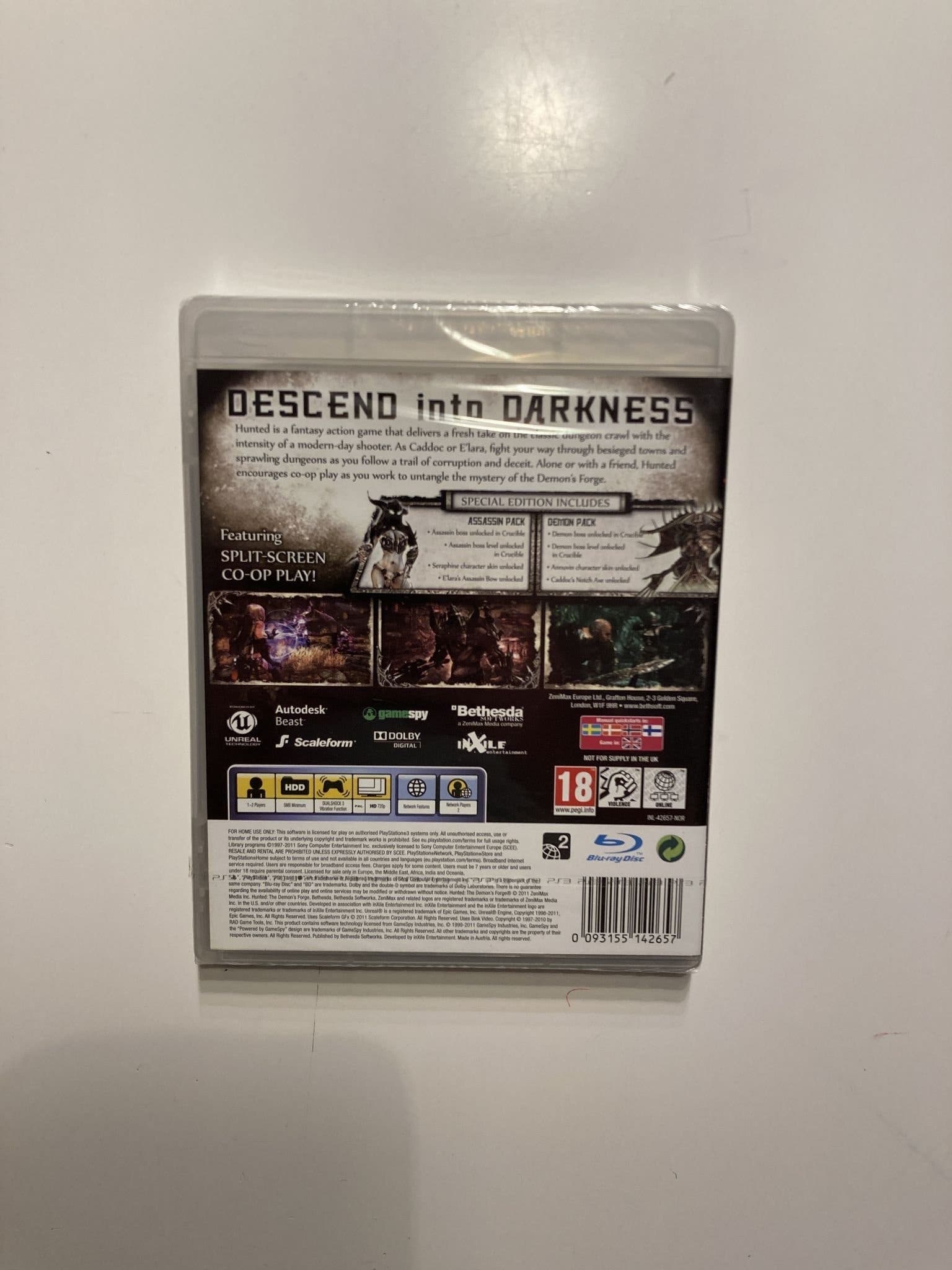 Hunted the Demons Forge Special Edition NYTT PS3