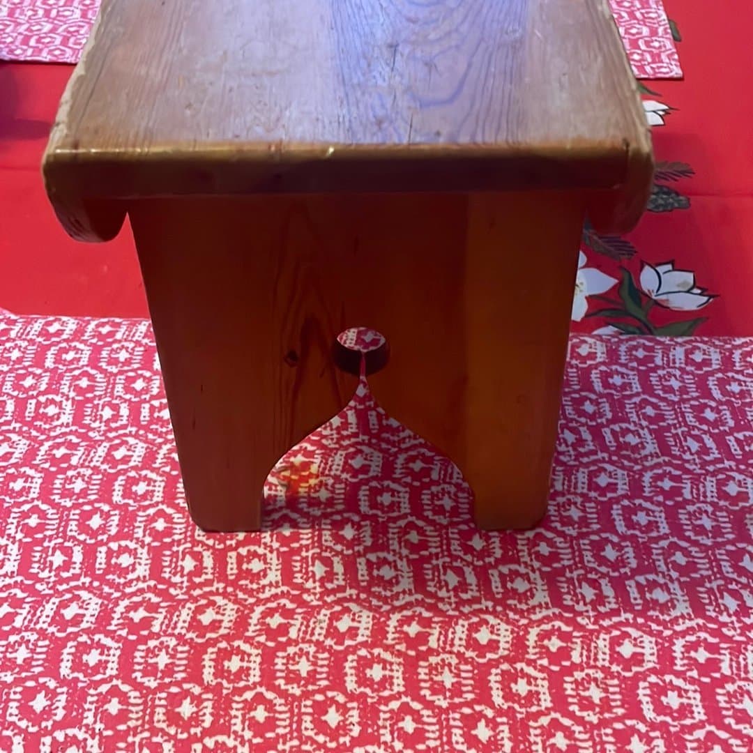 Träpall med handtag