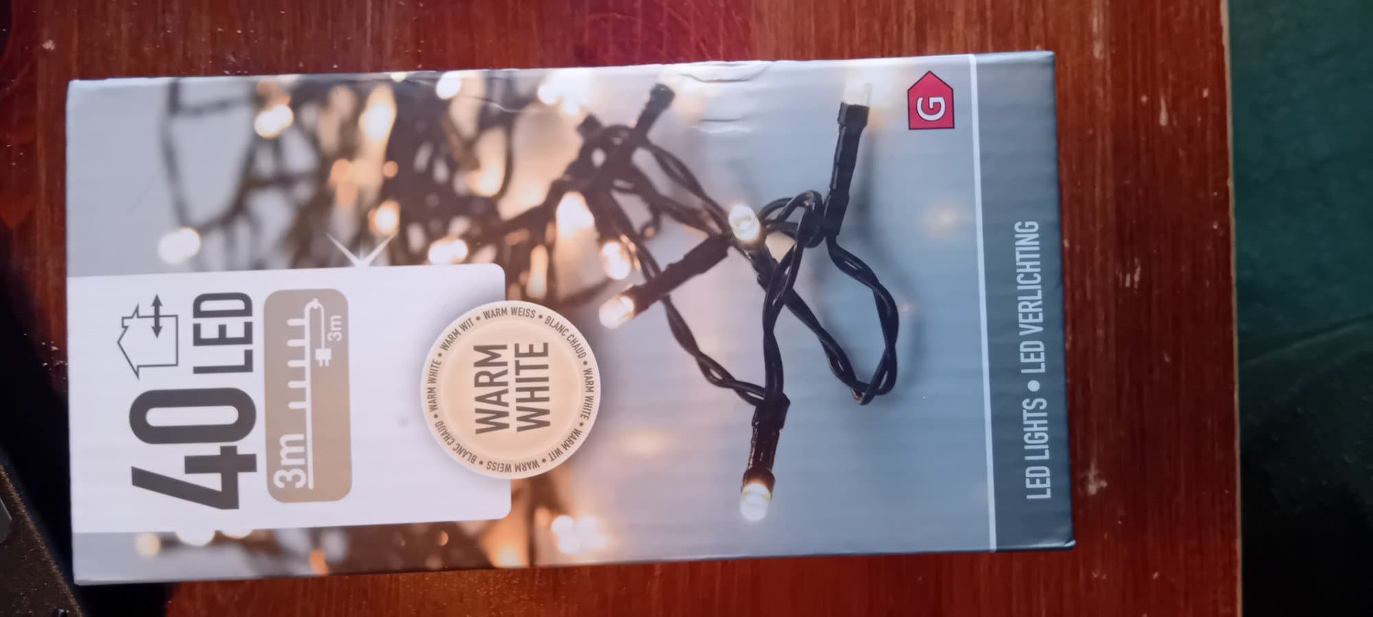 40 Led White 3 3 meter