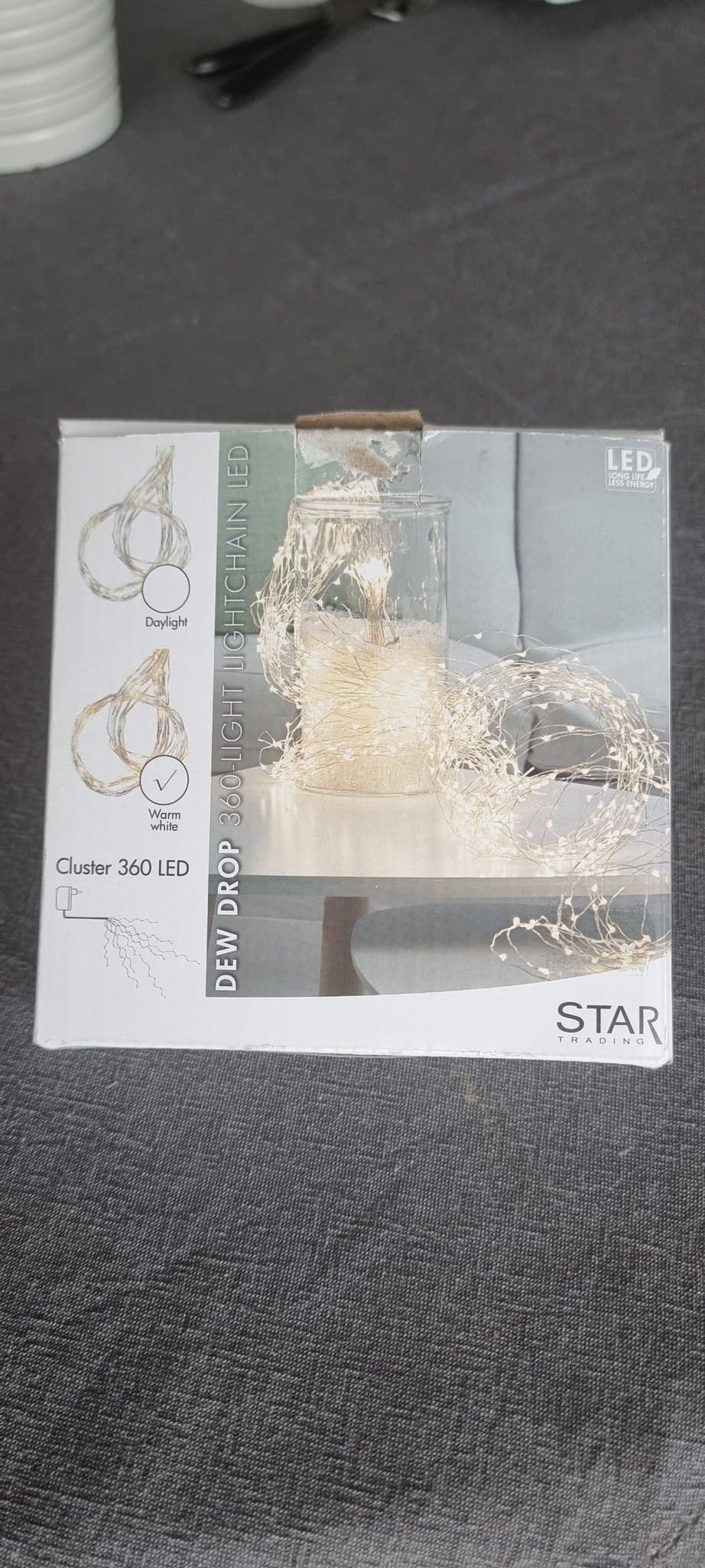 Star Trading Dew Drop Ljusslinga