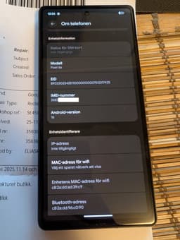Google Pixel 6a - Nytt Batteri - Garranti