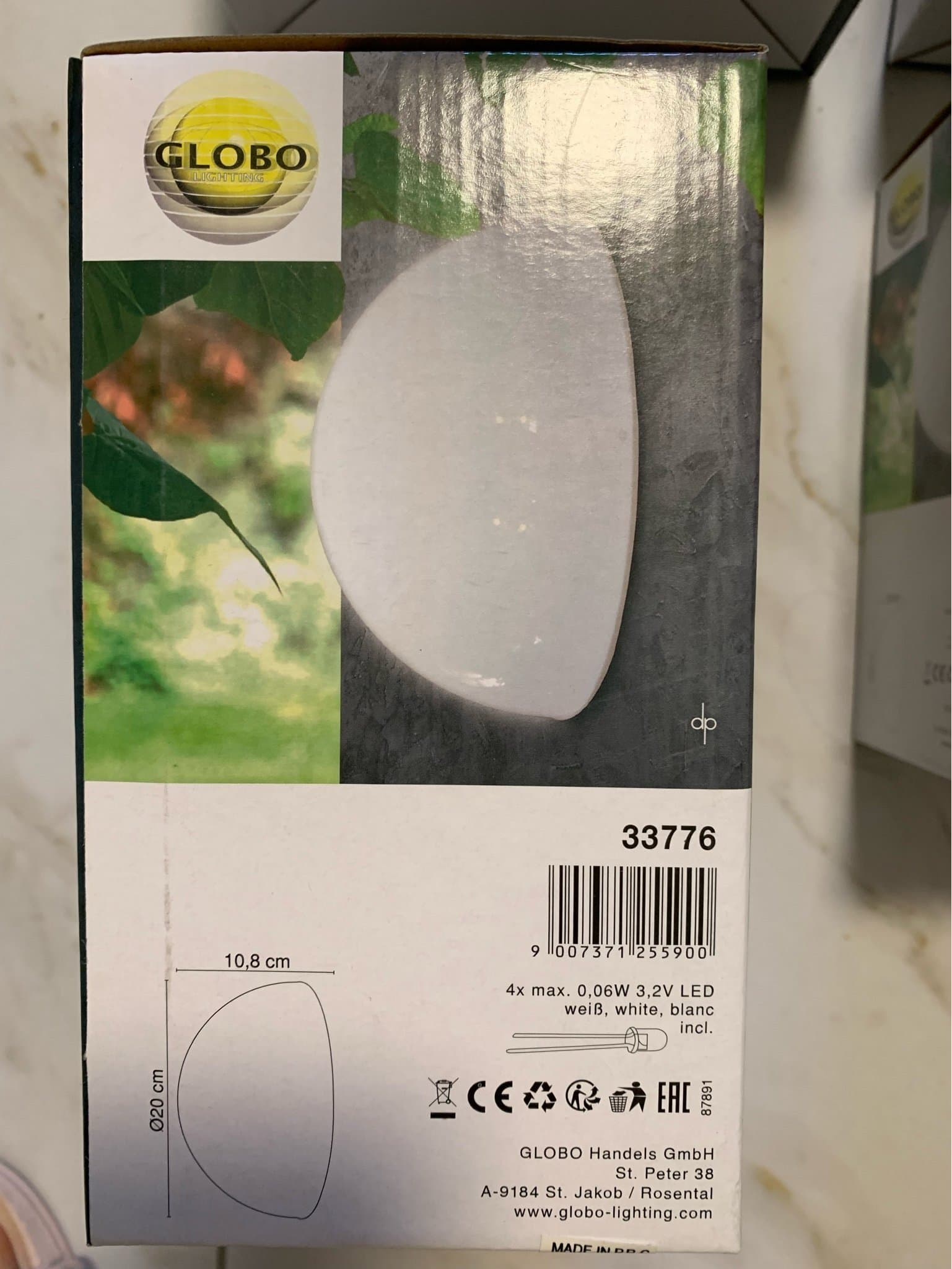 Ny utomhus led solcellslampa Hornbach