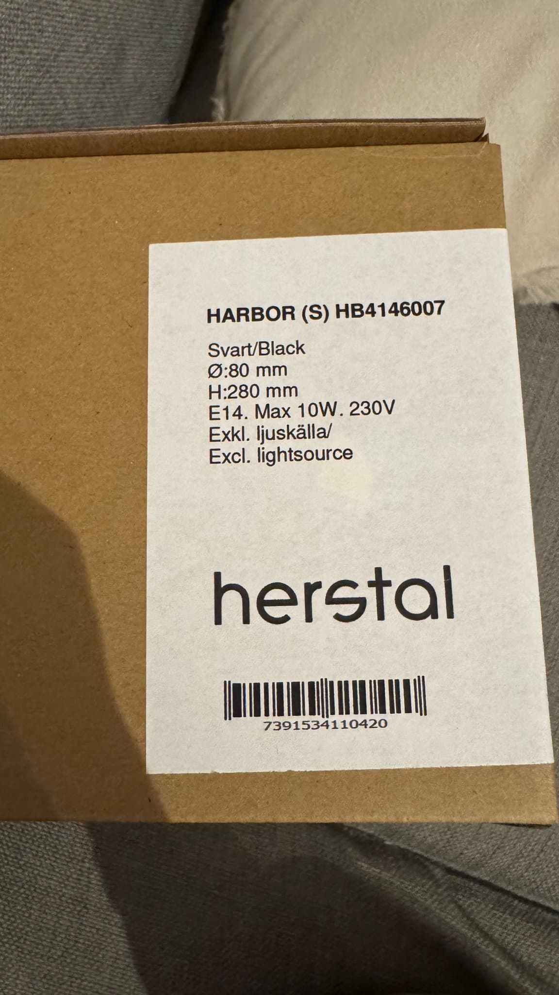 NY Herstal Harbor (S) HB4146007 Bordslampa