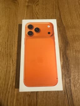 iPhone 17 pro max 256 GB kvitto