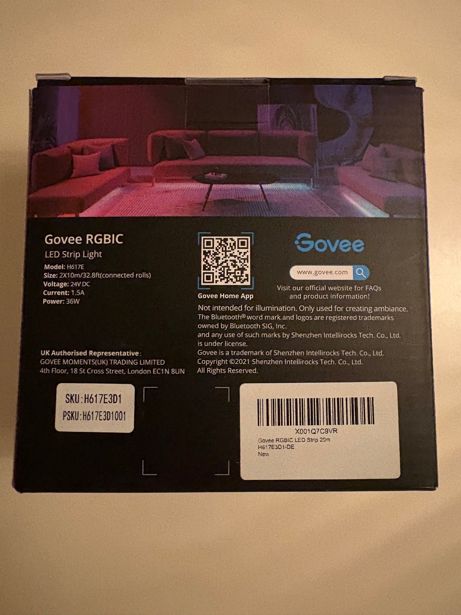 Govee RGBIC LED Strip Light