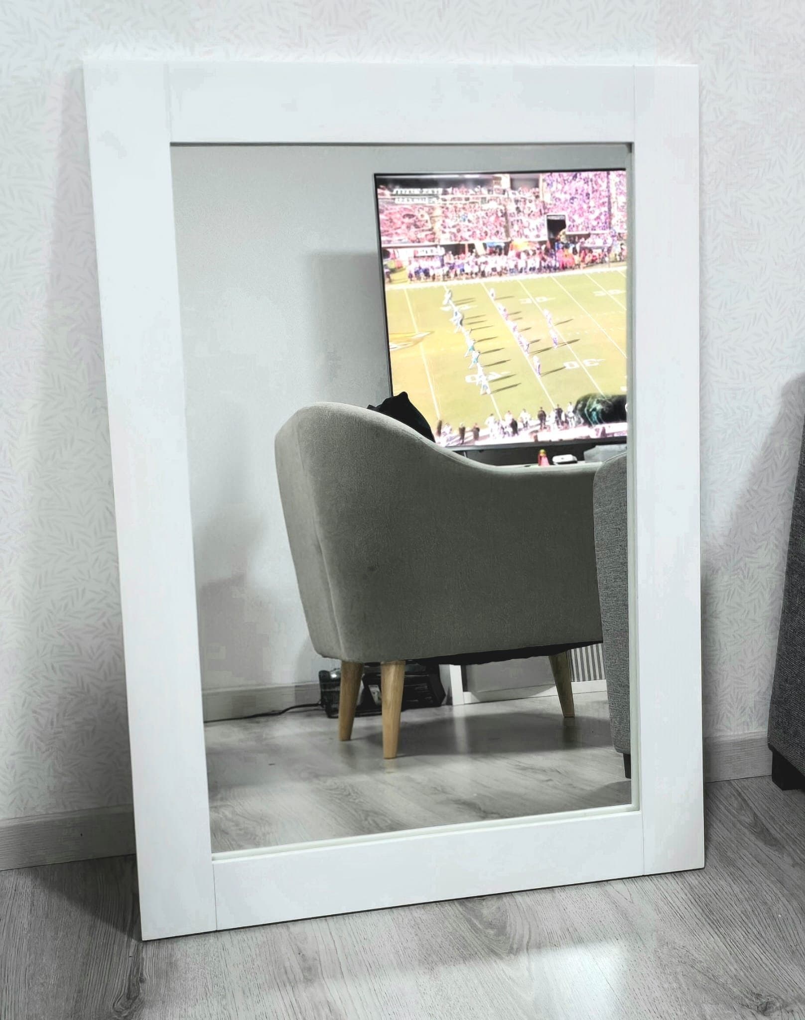 Vit Spegel (2st) - Ny oöppnad