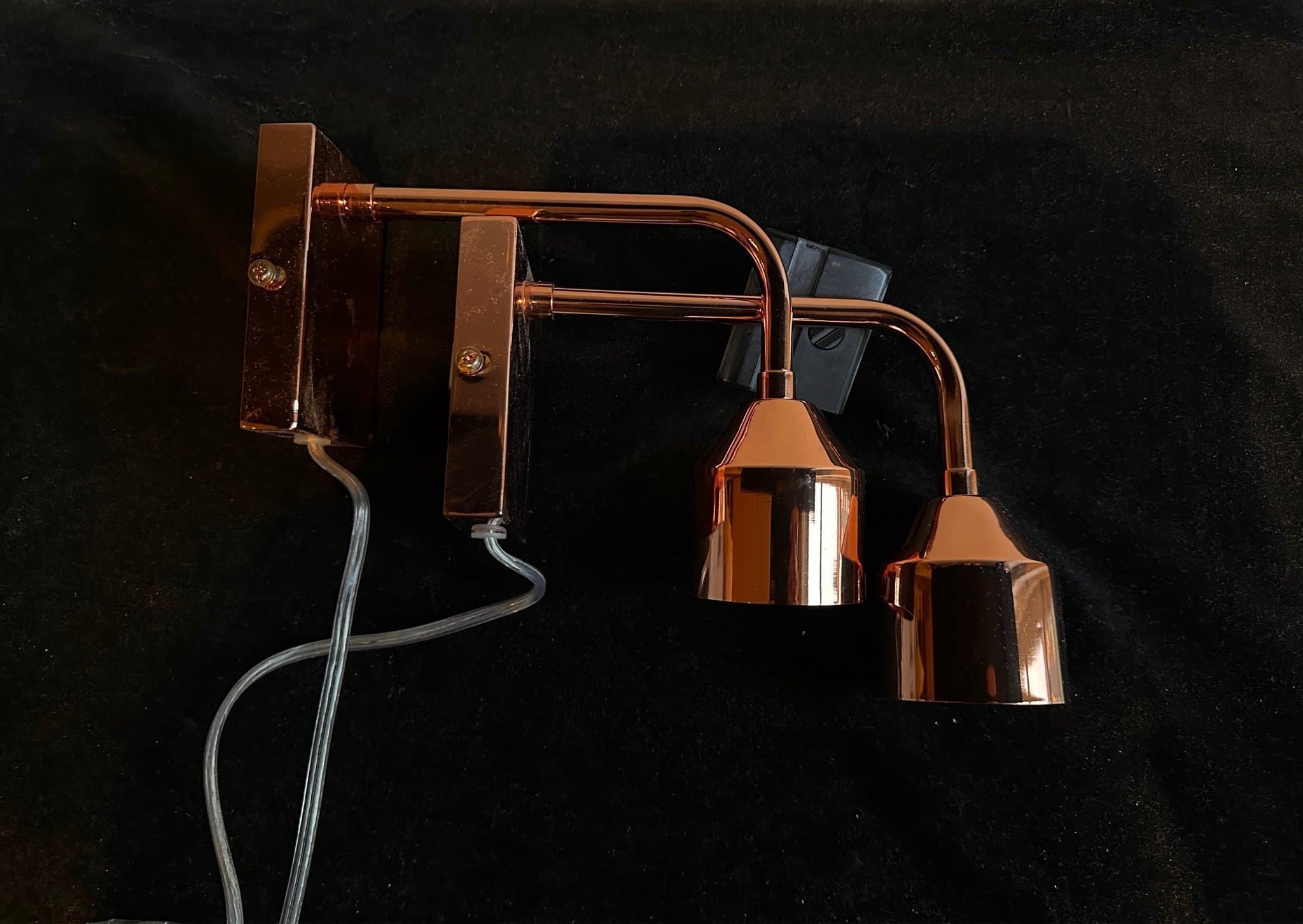 FYND I FATTIGA TIDER !! RYDÉNS VÄGGLAMPOR (BLOOMINGVILLE STIL) I NYSKICK