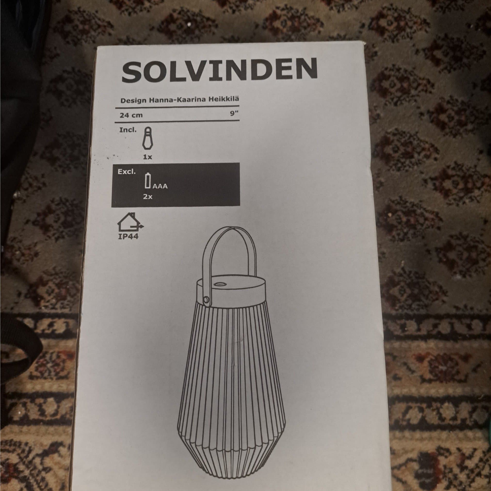 SOLVINDEN Ljusslinga