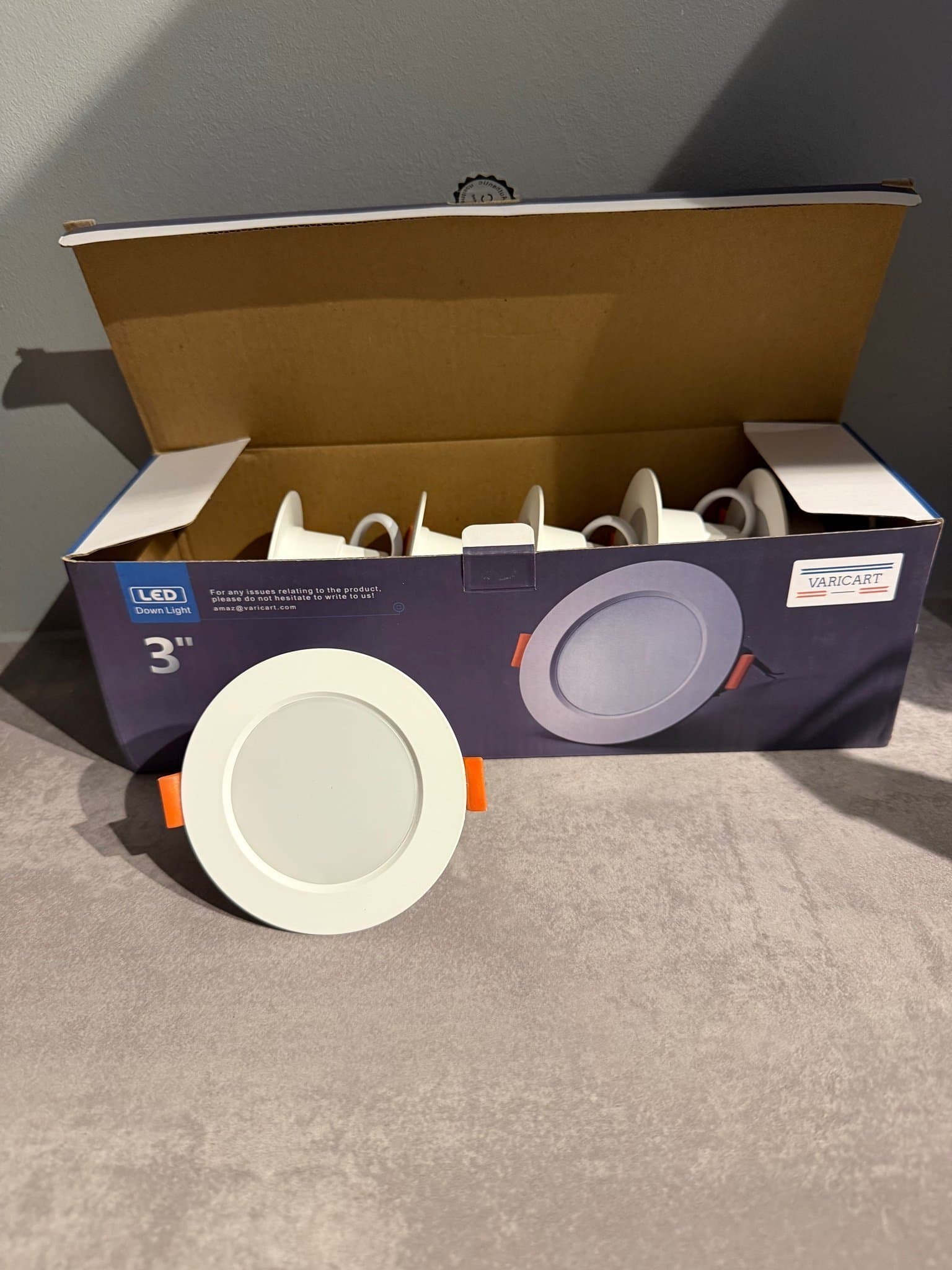 Smart LED Spotlight Downlight – RGB + Dagsljus Vit – Alexa – Bluetooth – 6-pack