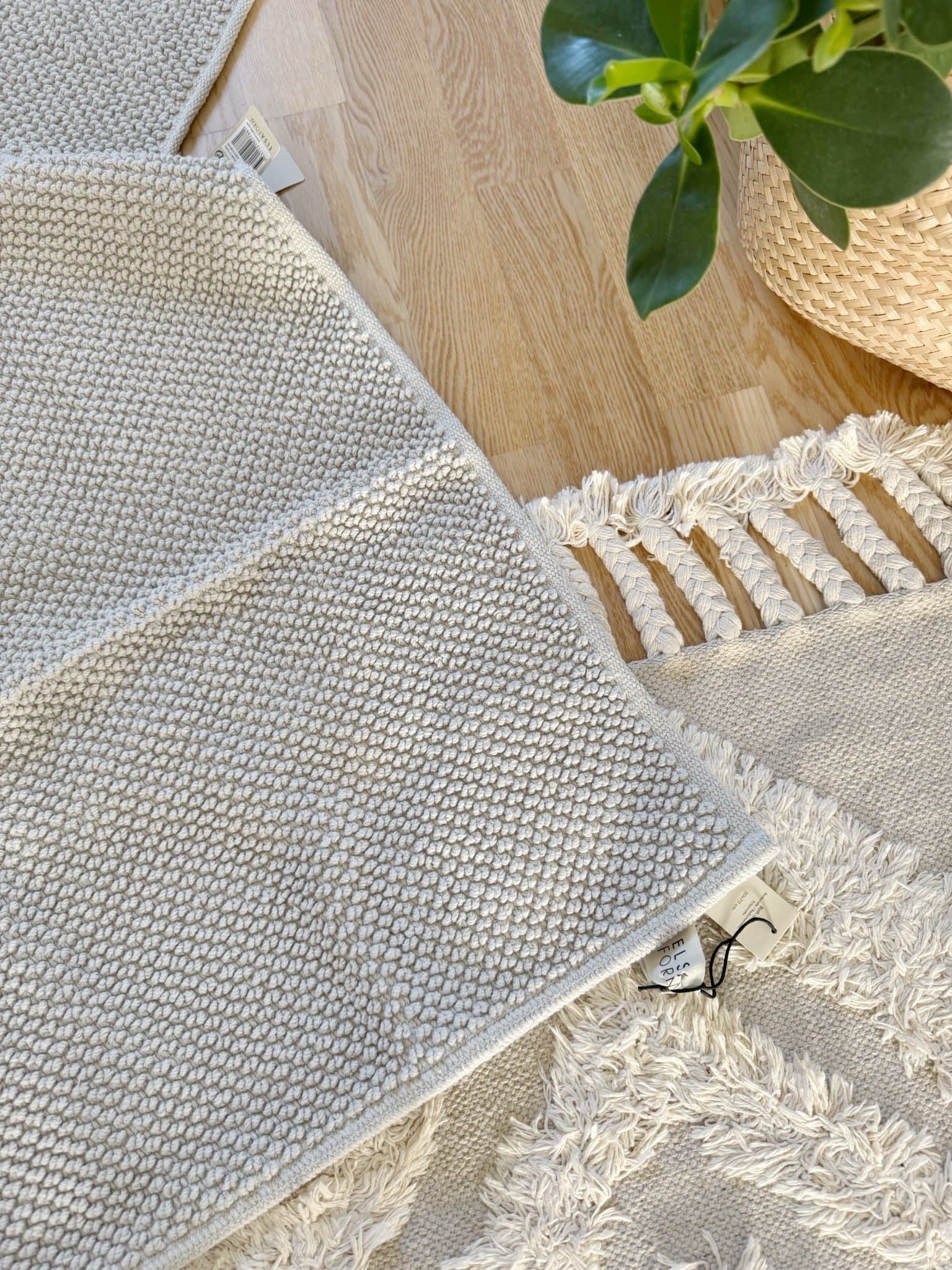 Elsa Form Badrumsmattor ljusgrå mattor