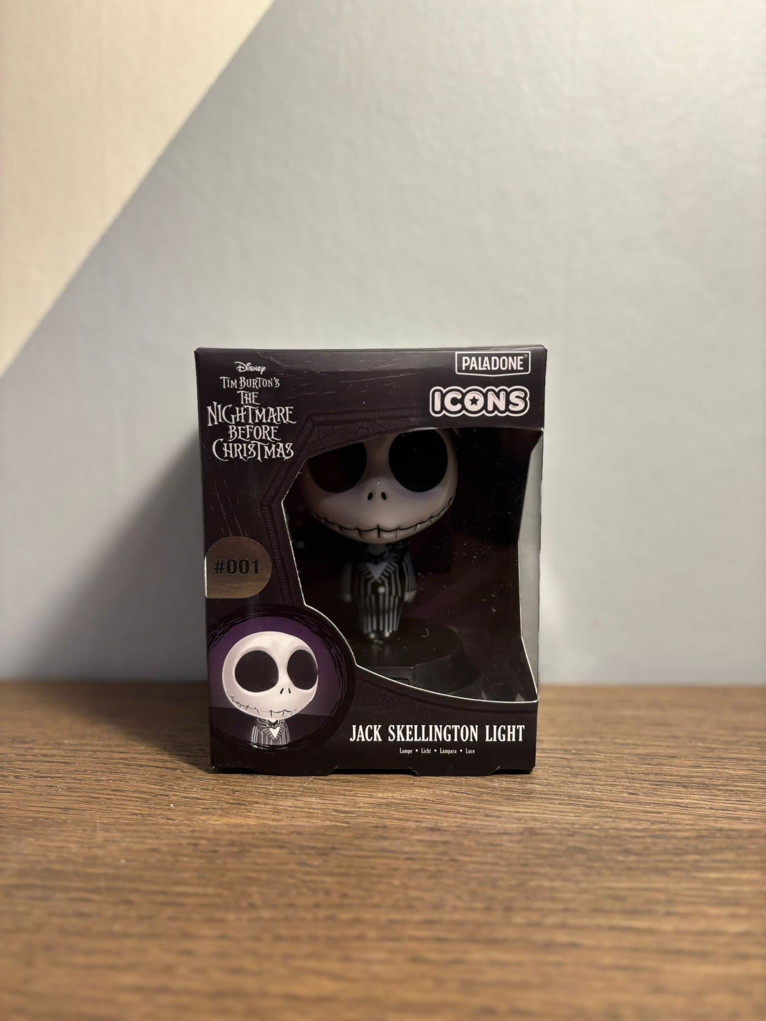 Paladone Jack Skellington Icon Light – Officiell LED-Dekorlampa