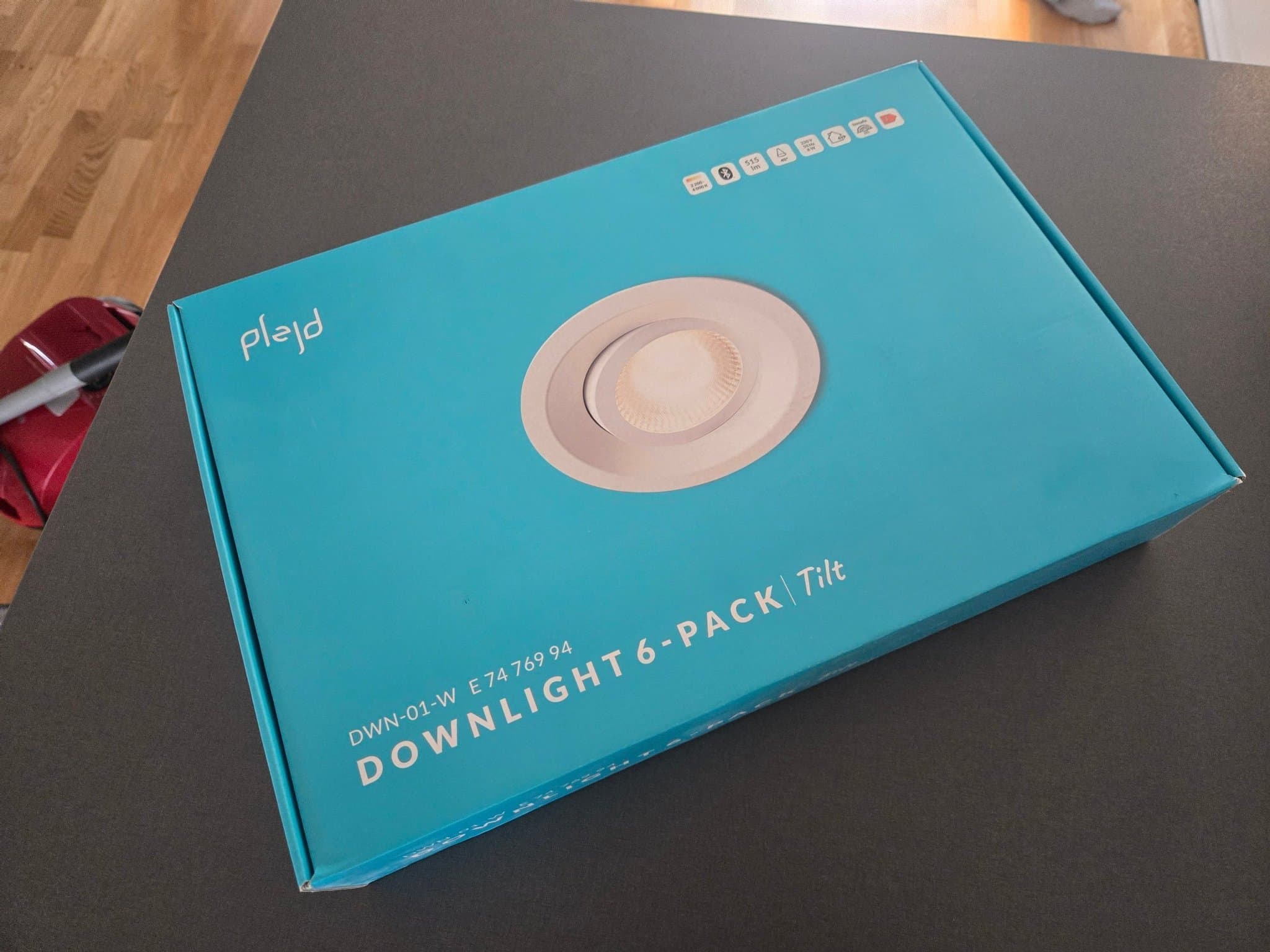 Prissänkt! Plejd Spotligts DWN-01-W Nya! (6st) enbart öppnad