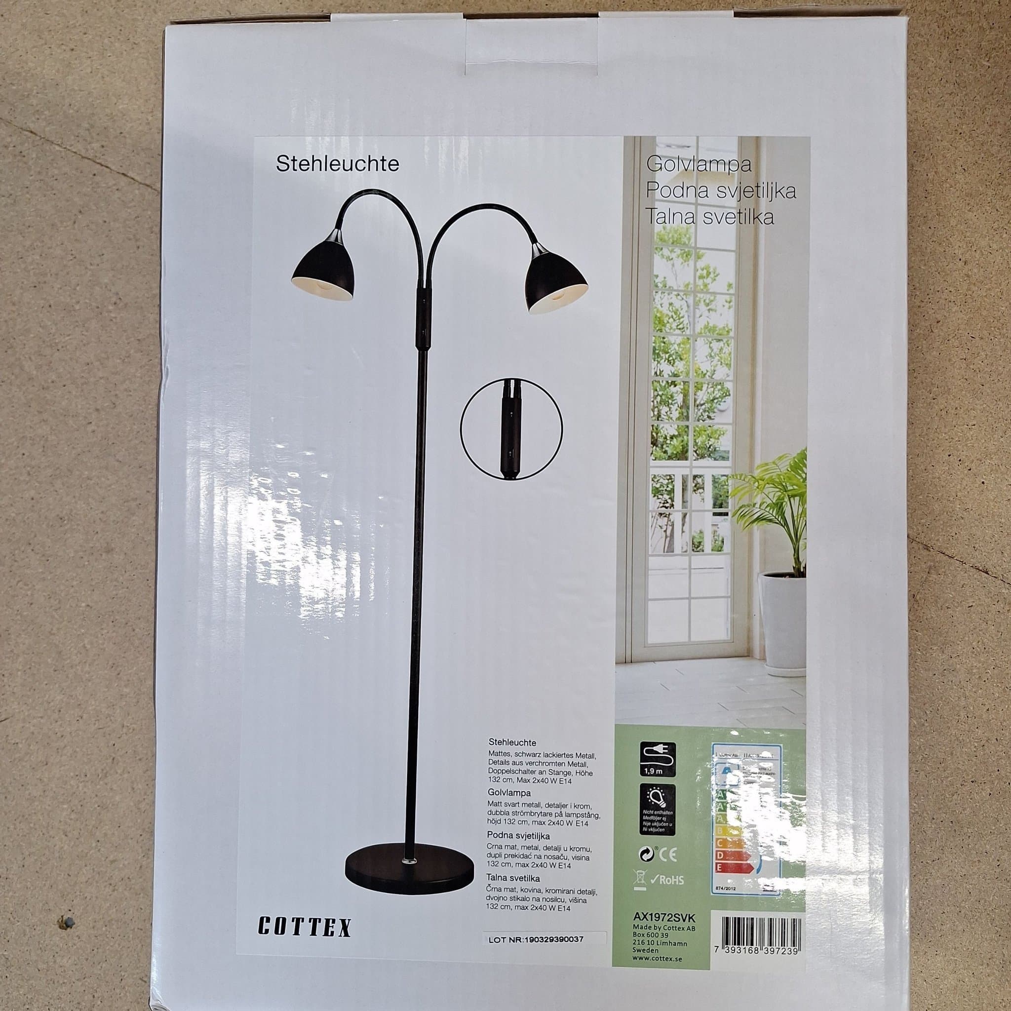 Golvlampa från Cottex