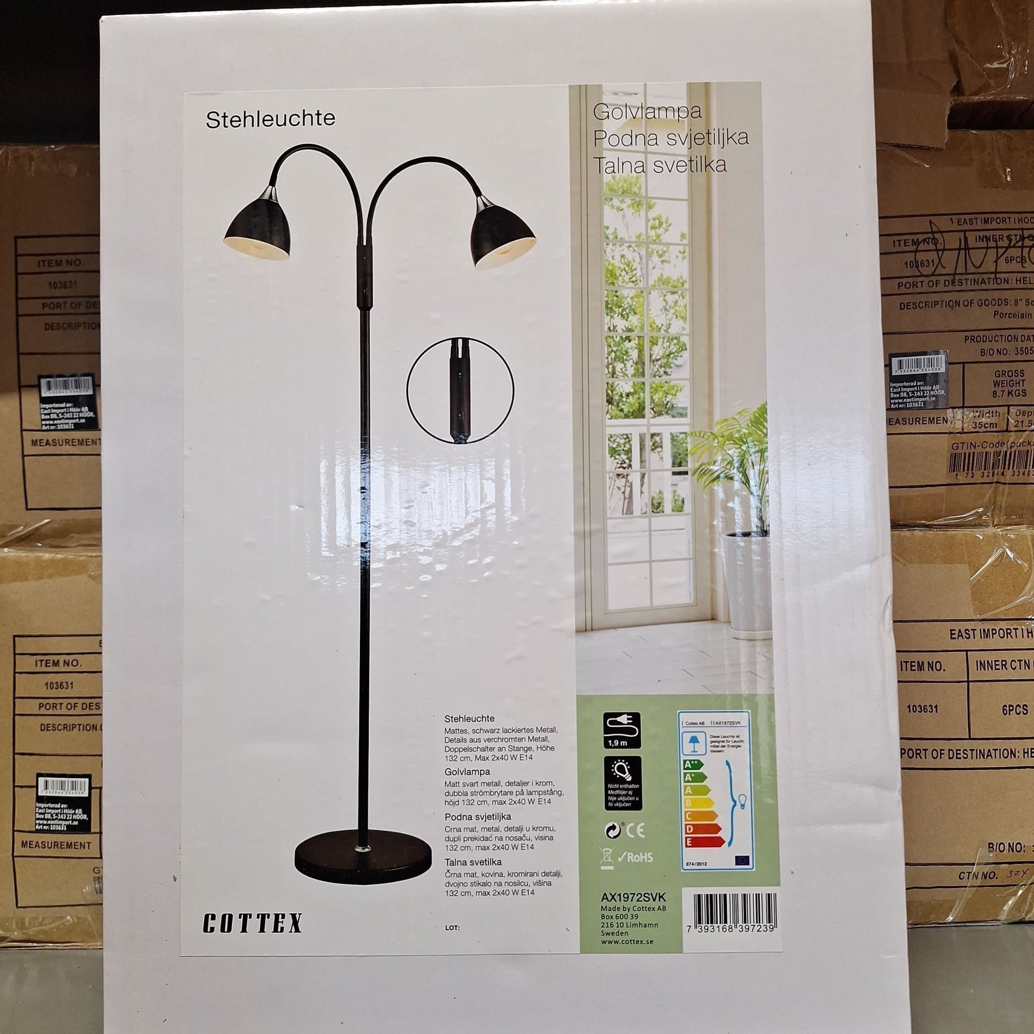 Golvlampa från Cottex