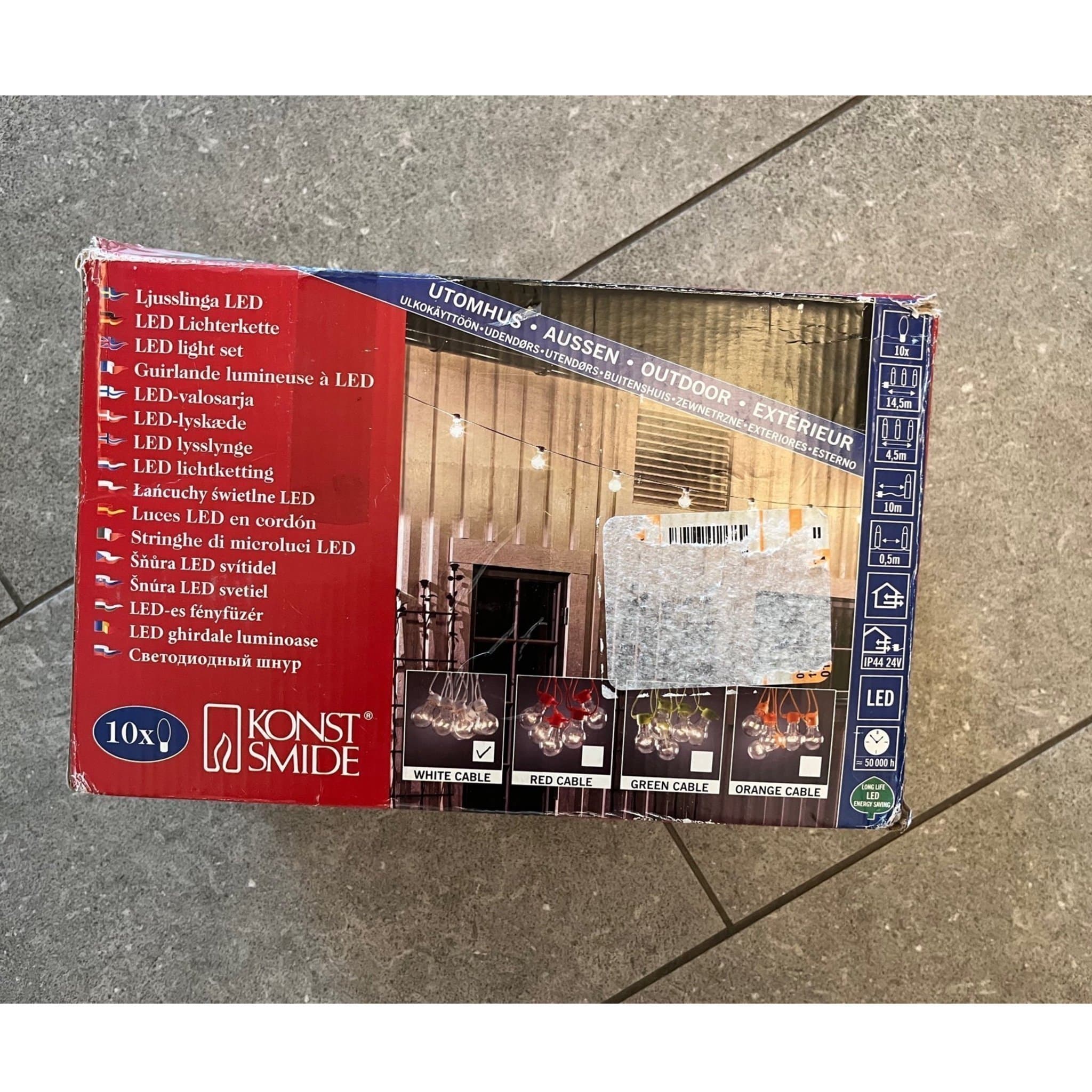 Konstsmide LED Ljusslinga utomhus