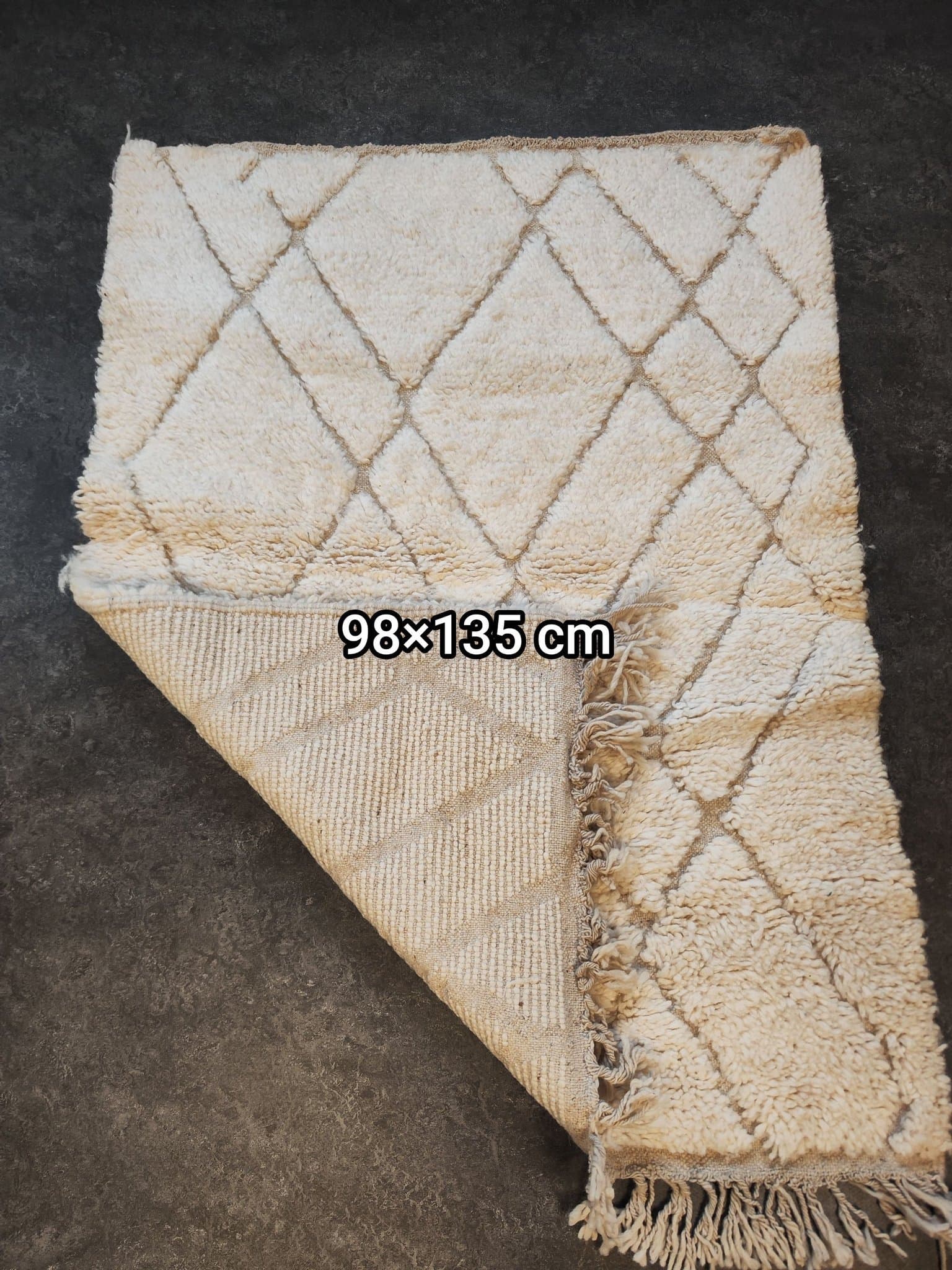 Ny unik Marockansk Beni Ourain matta