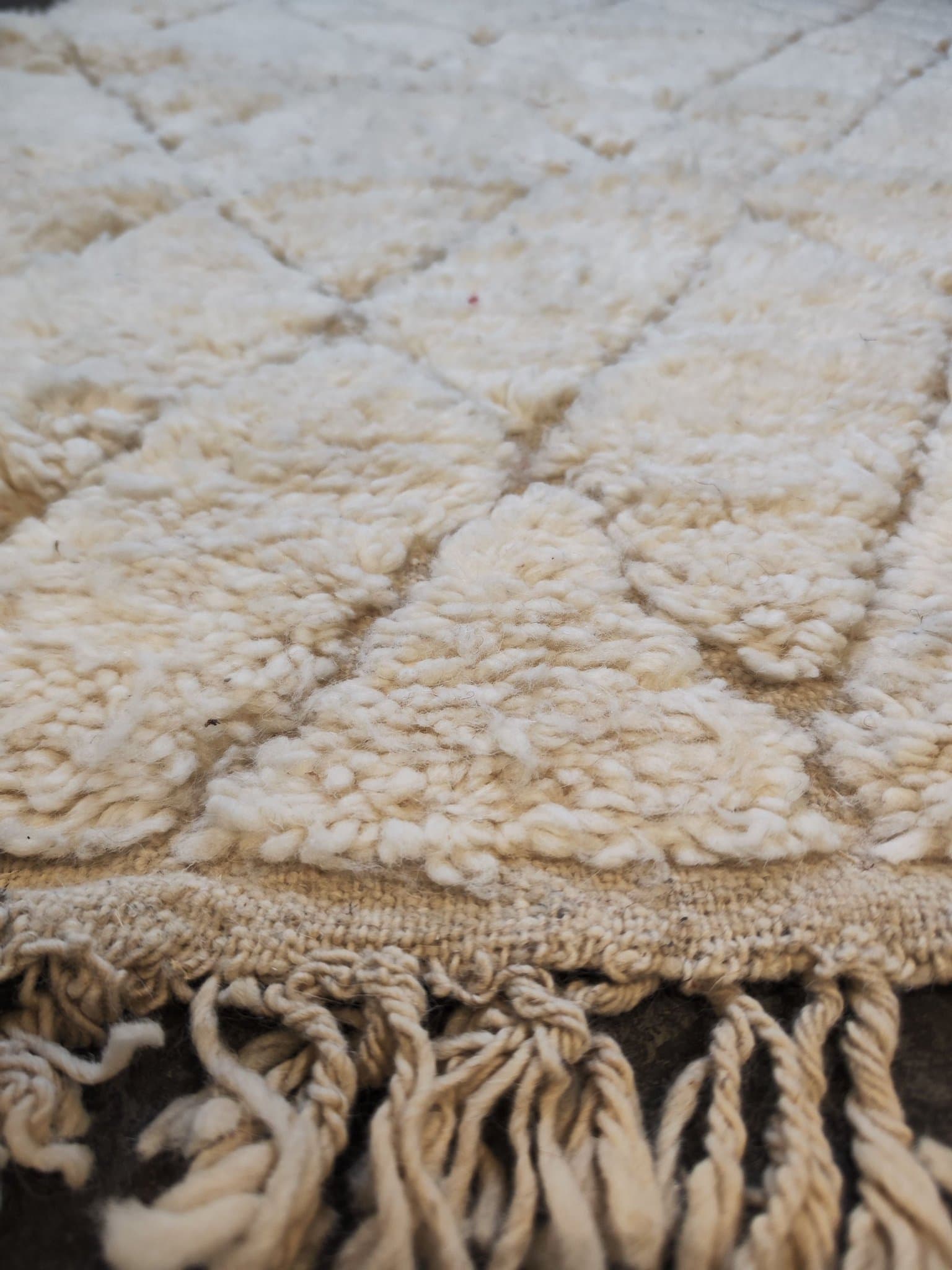 Ny unik Marockansk Beni Ourain matta