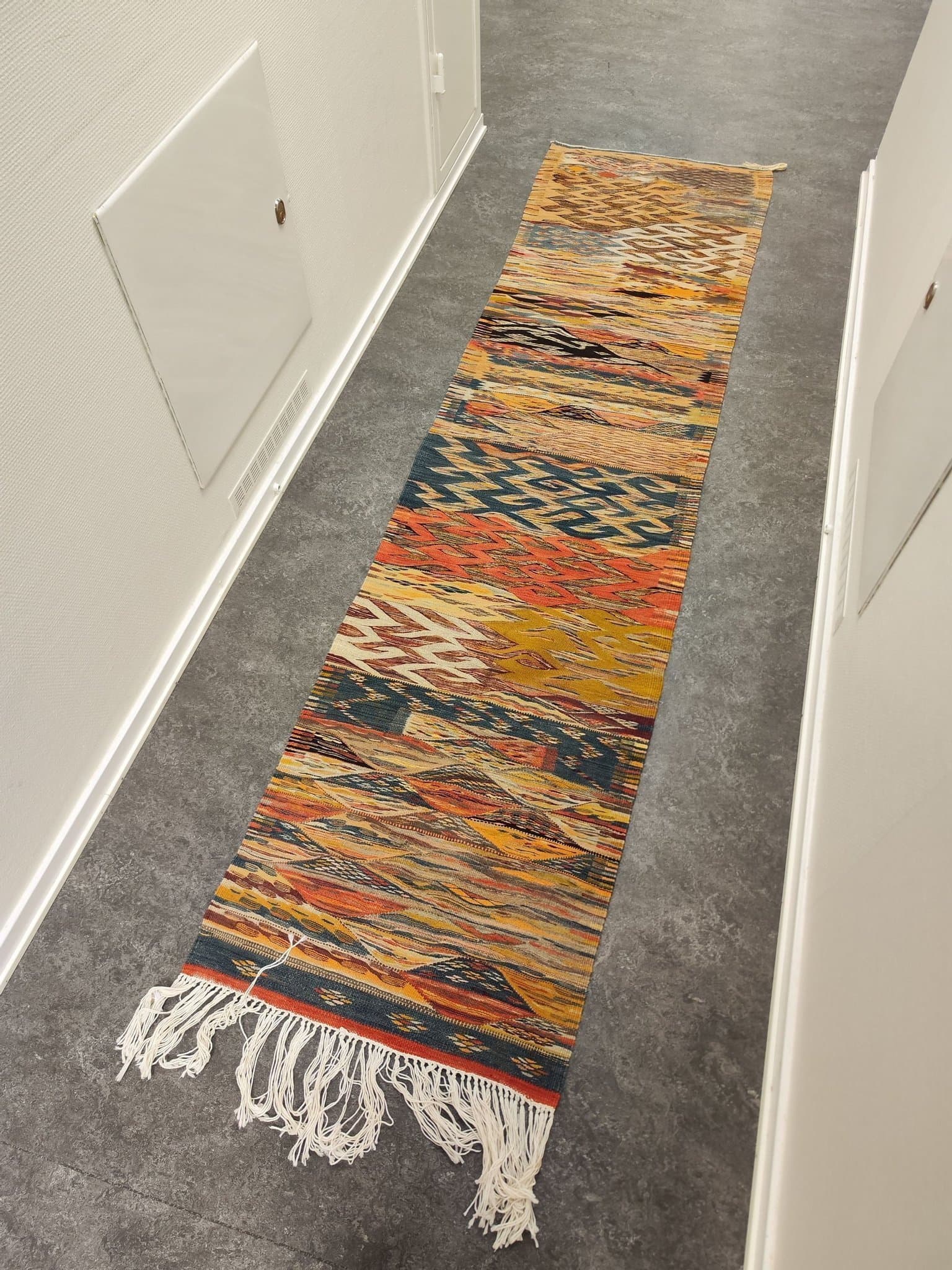 "Magiskt Konstverk" Unik mästerverk Berber ull matta