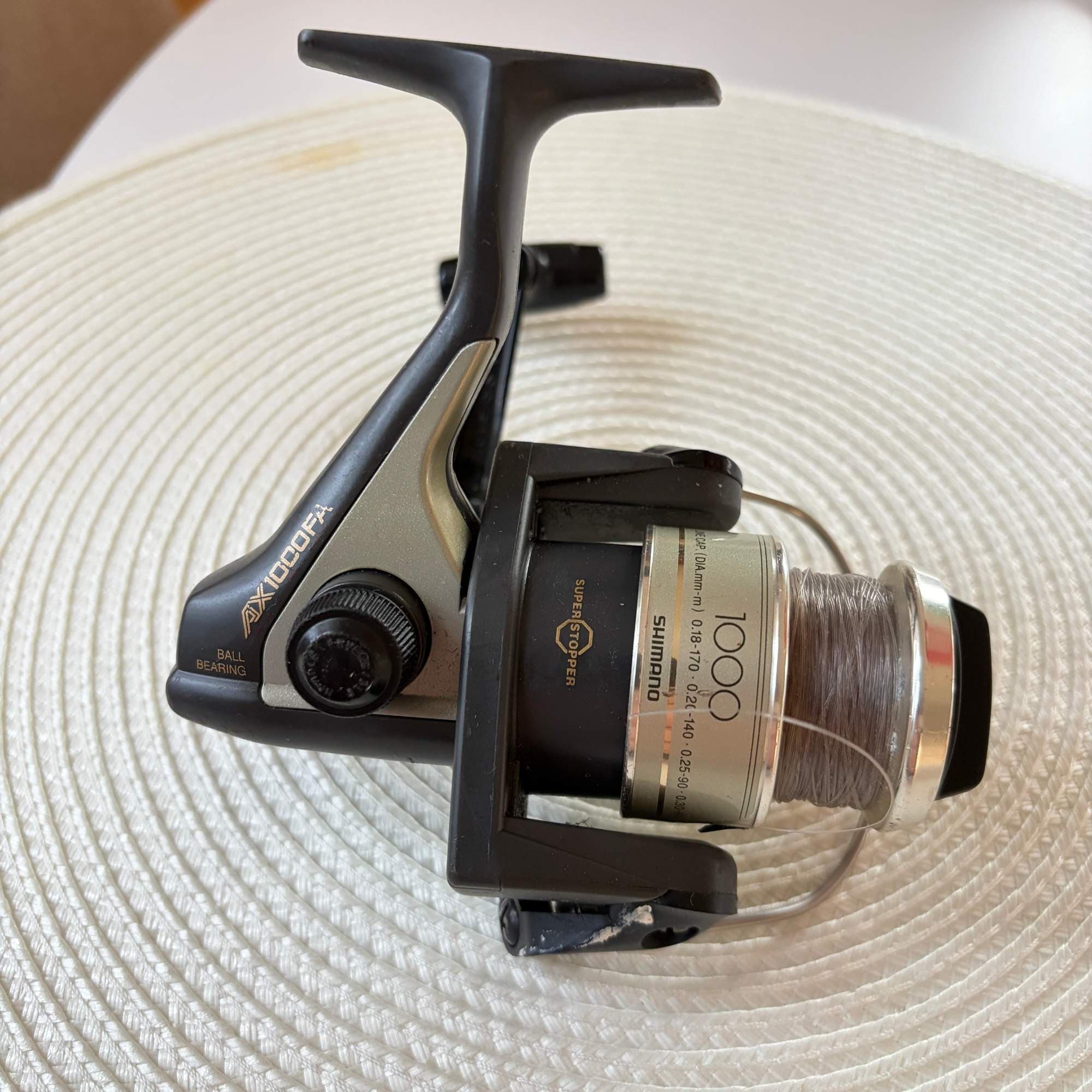 Shimano AX 1000 FA Haspelrulle
