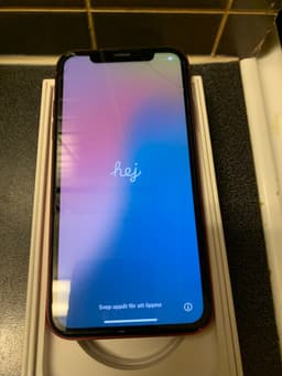 iPhone XR i gott fint skick 128GB