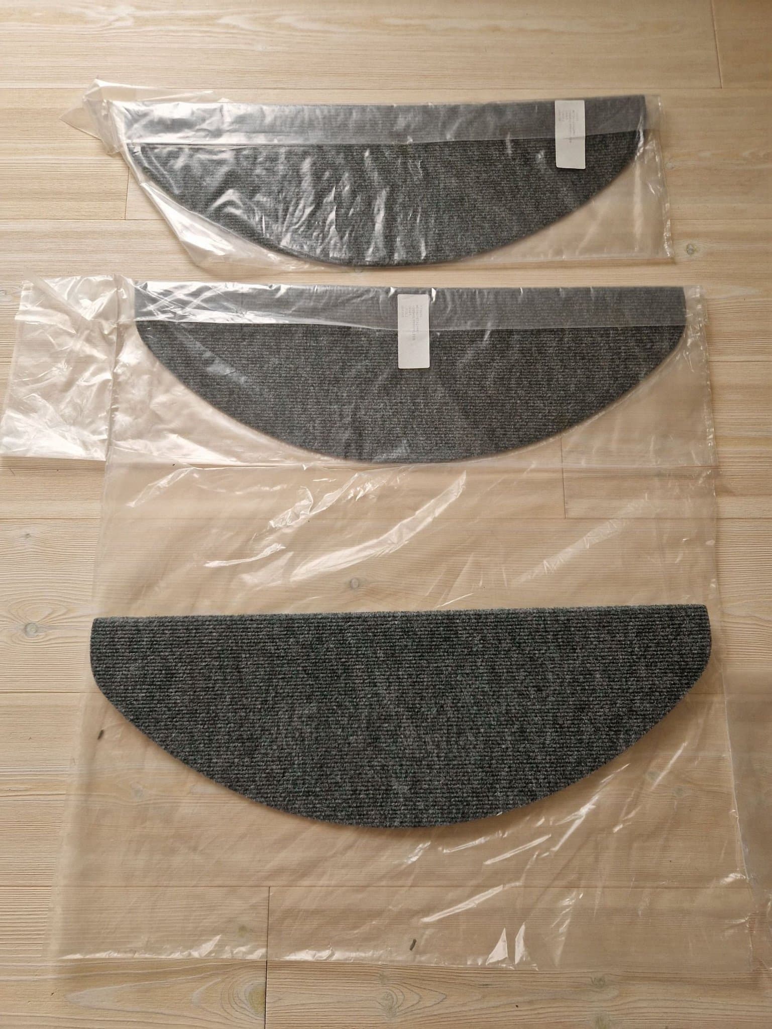 3st trappmattor grå 26x65cm