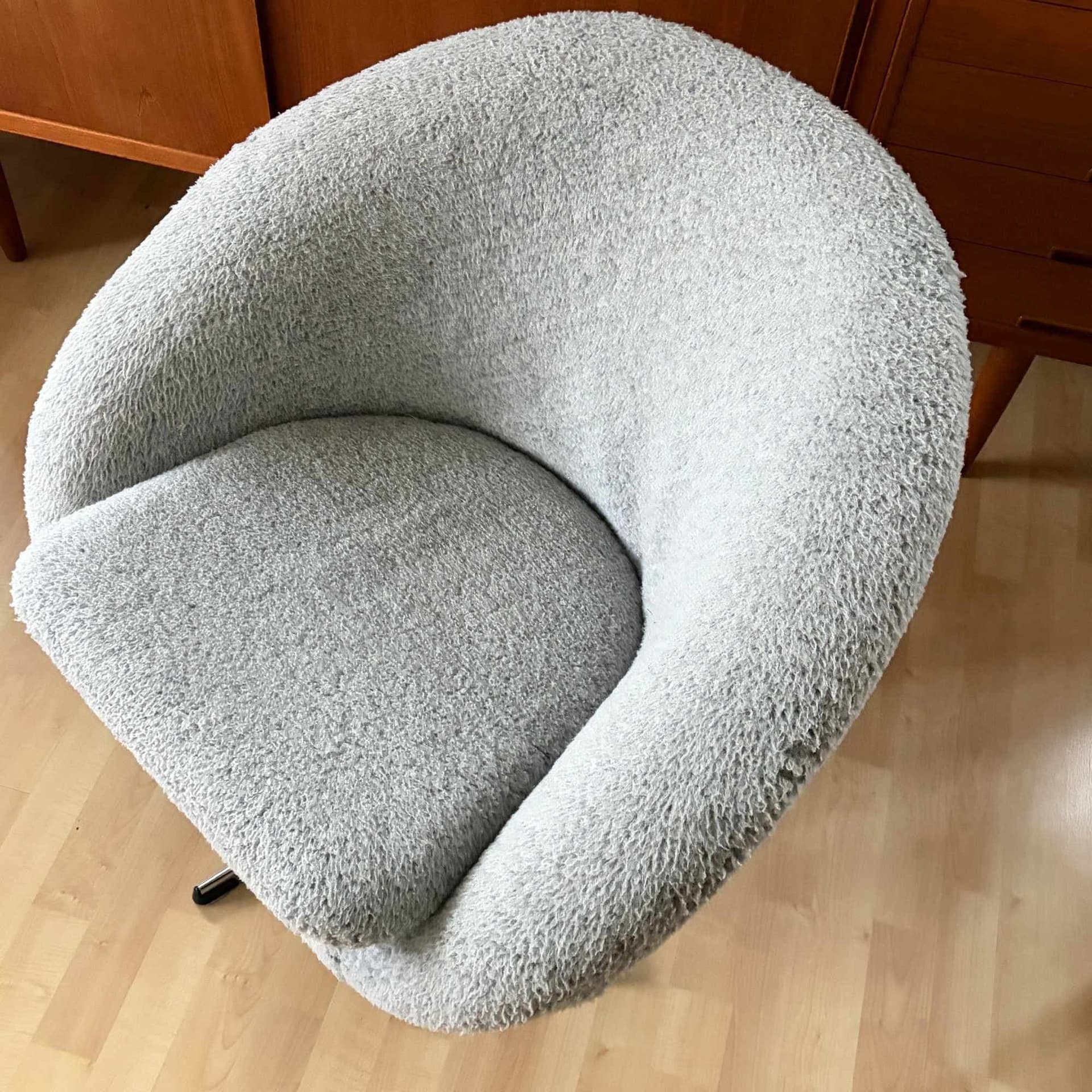 Fotölj snurr 1960-tal sannolikt Ikea