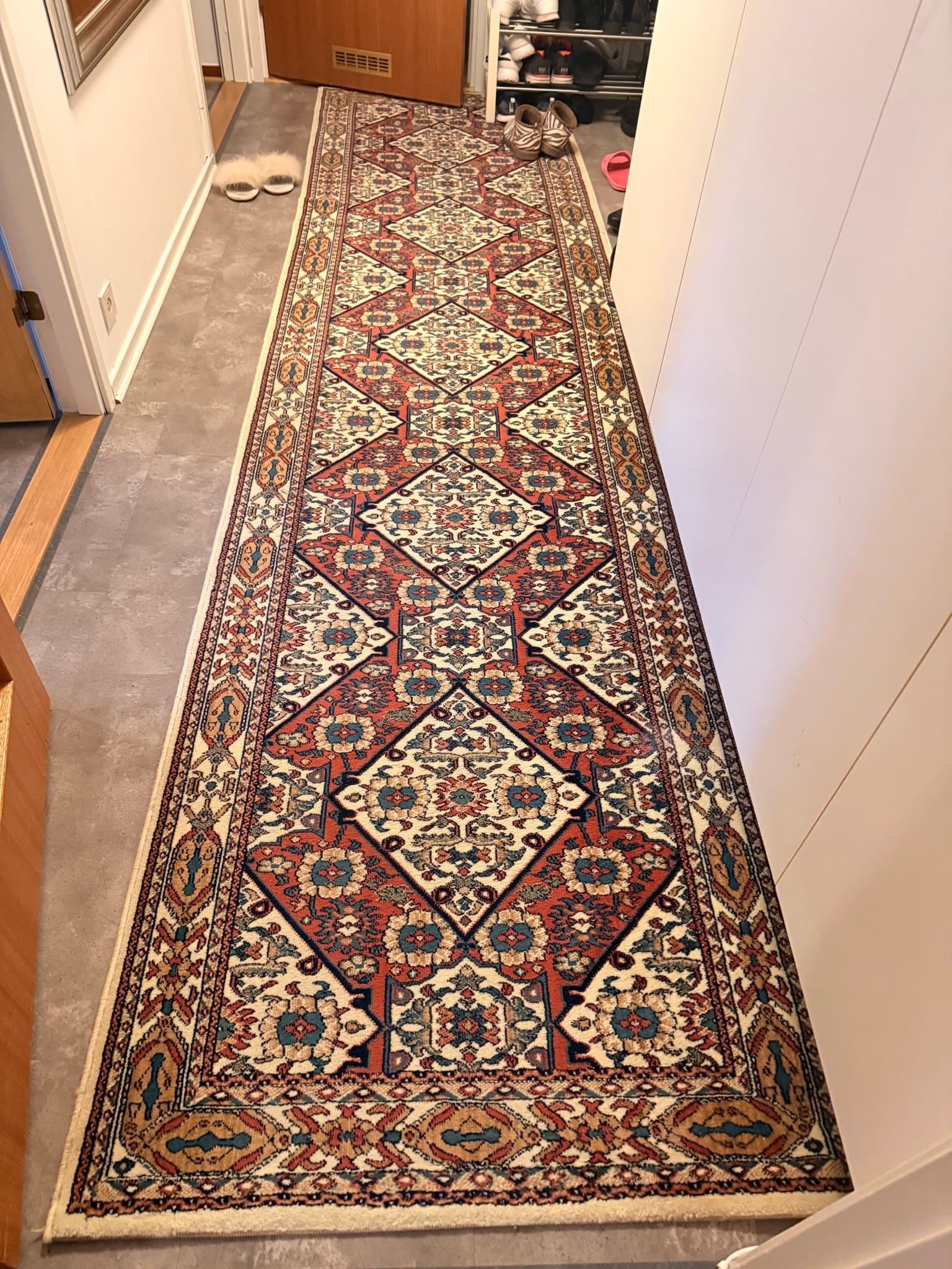 Orientalisk persiskt matta