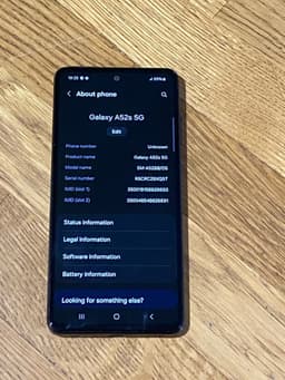 Samsung Galaxy A52s 5G