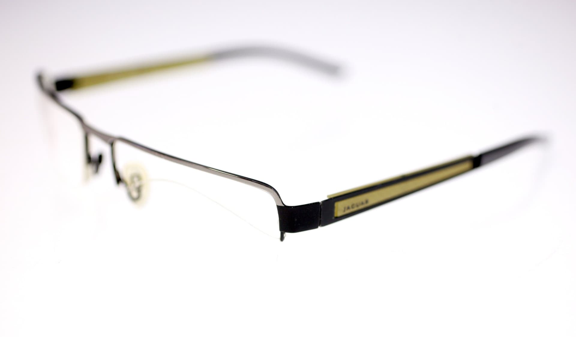 Jaguar E32 Mod 33528-586 men's eyeglasses with strength-circa 2010s-Weight 18g