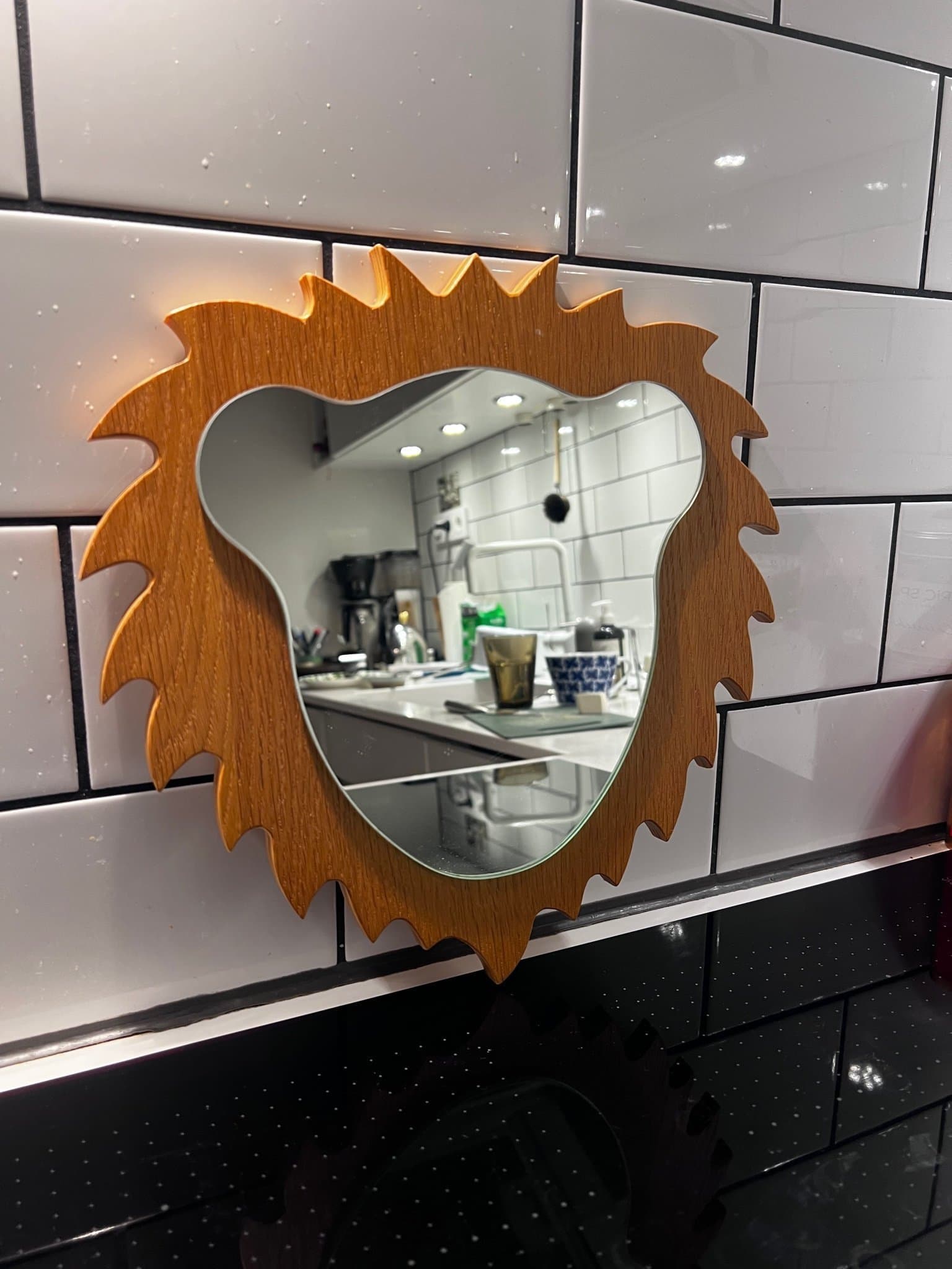 Habitat - Spegel - Lejon