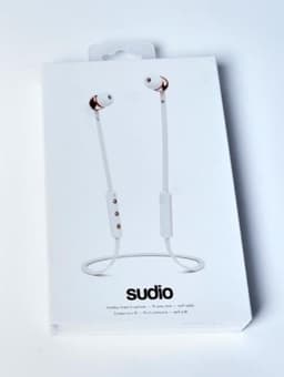 Sudio VASA-Hörlurar med mikrofon-trådlös-Bluetooth-Vit(Ord.pris:799