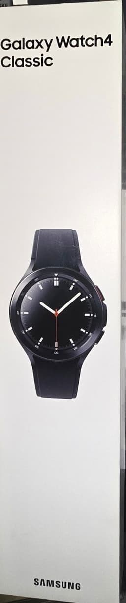 Samsung 4 classic 46mm svart ny/oöppnad