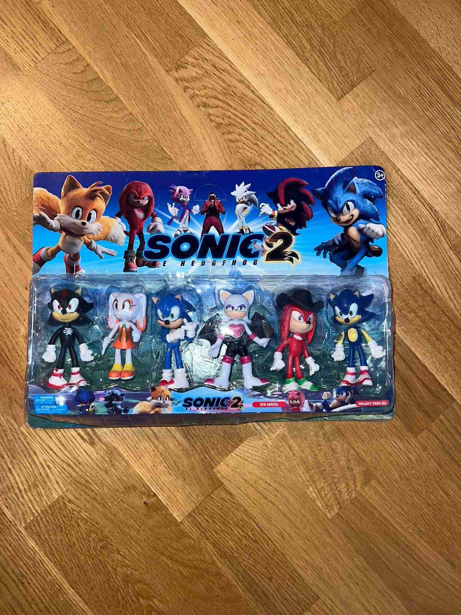 Nytt paket med 6 stora figurer från Sonic.