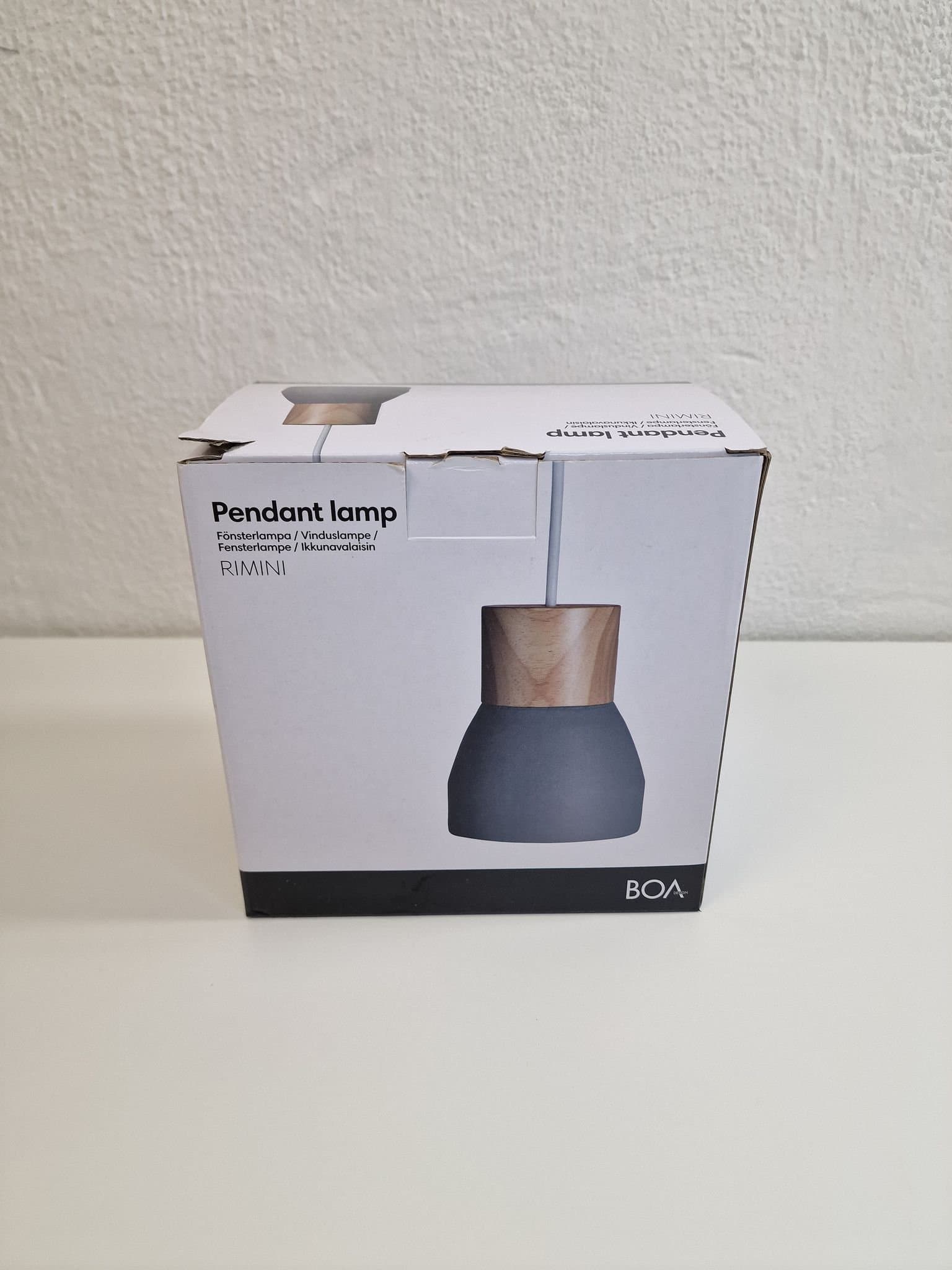 Fönsterlampa Rimini BOA