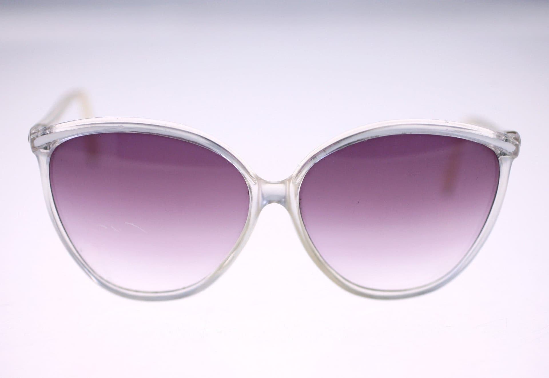Vintage HAGA ladies oversized butterfly style sunglasses-circa 1980s-Weight 28g