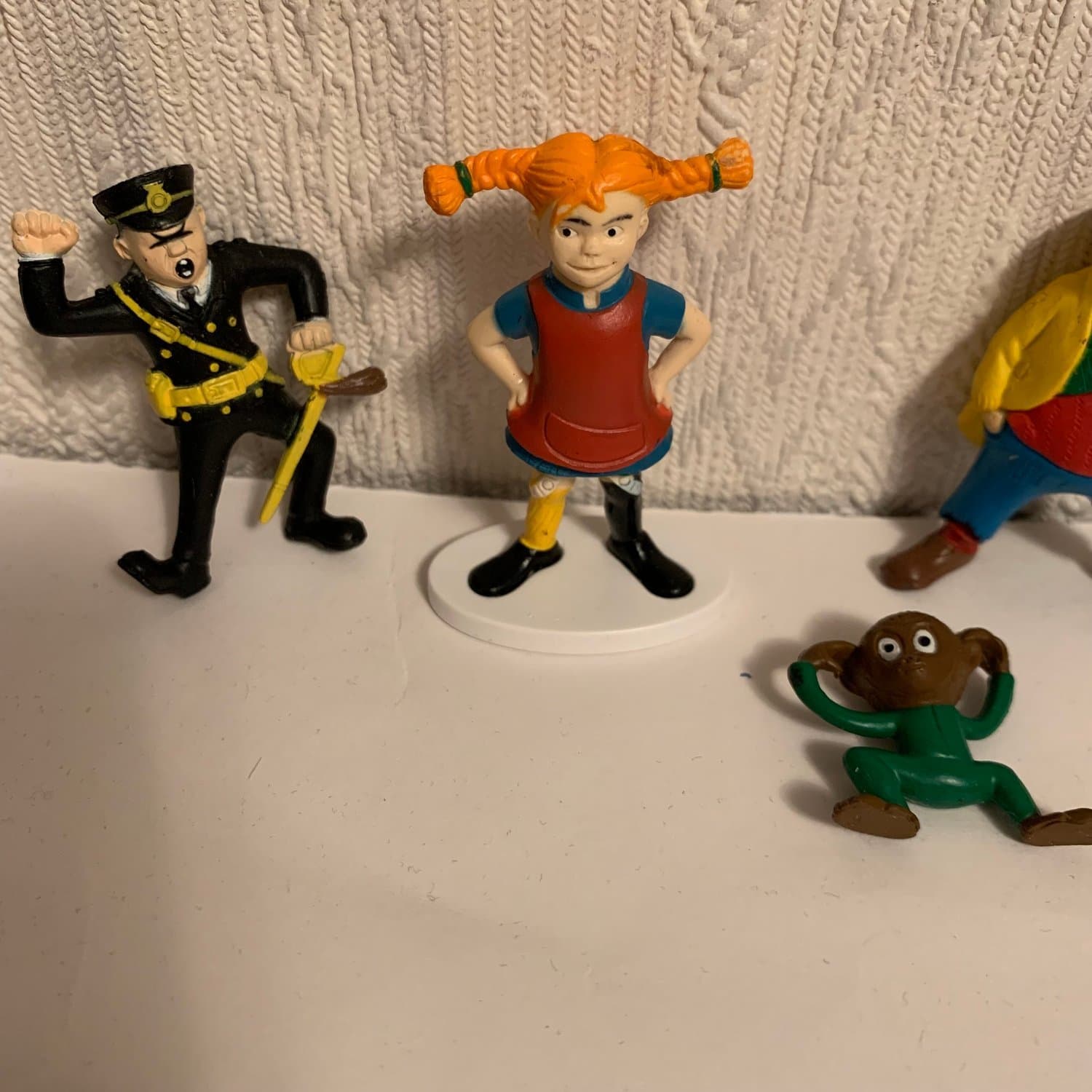 PIPPI LÅNGSTRUMP 6 st figurer