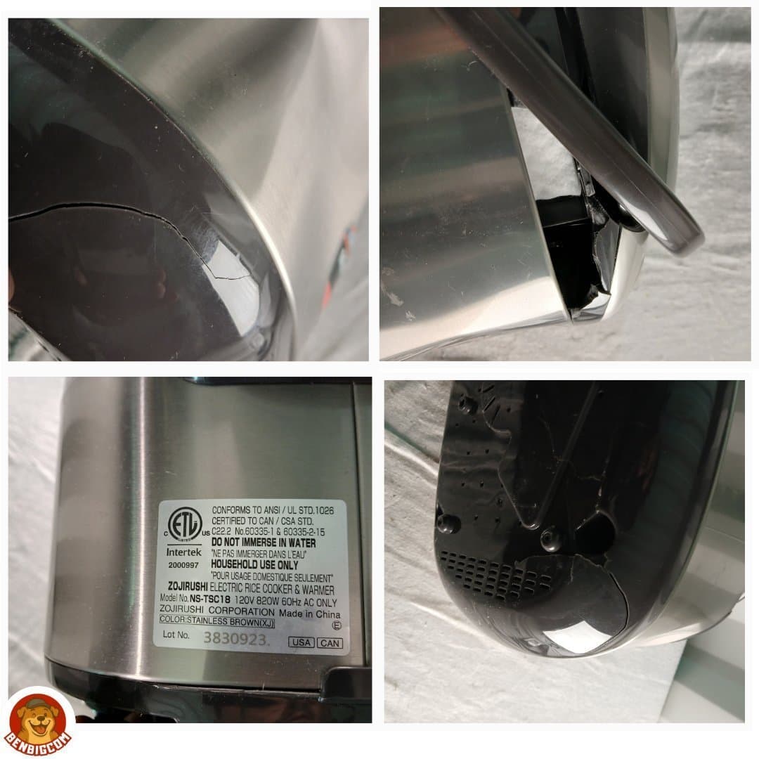 Zojirushi NS-TSC18 10-kopp Micom Riskoker (120V) – For deler/reparasjon