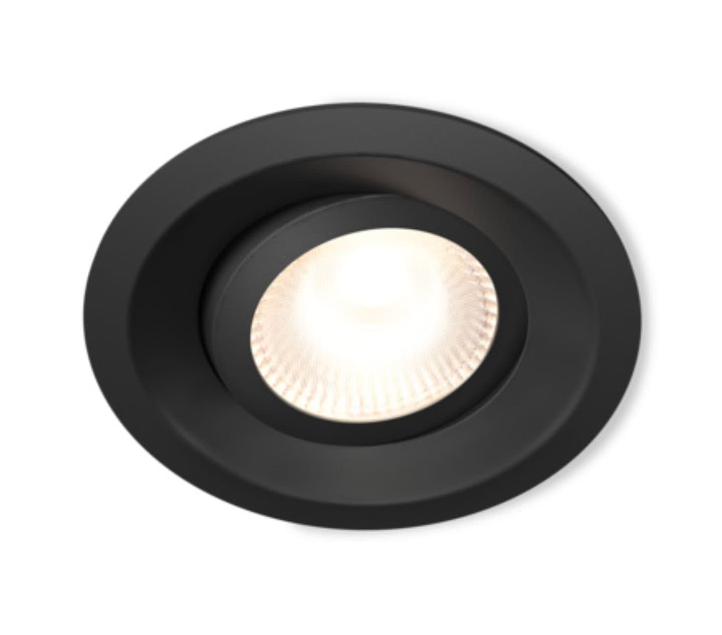 Downlight Tilt Svart 6-pack (Plejd)