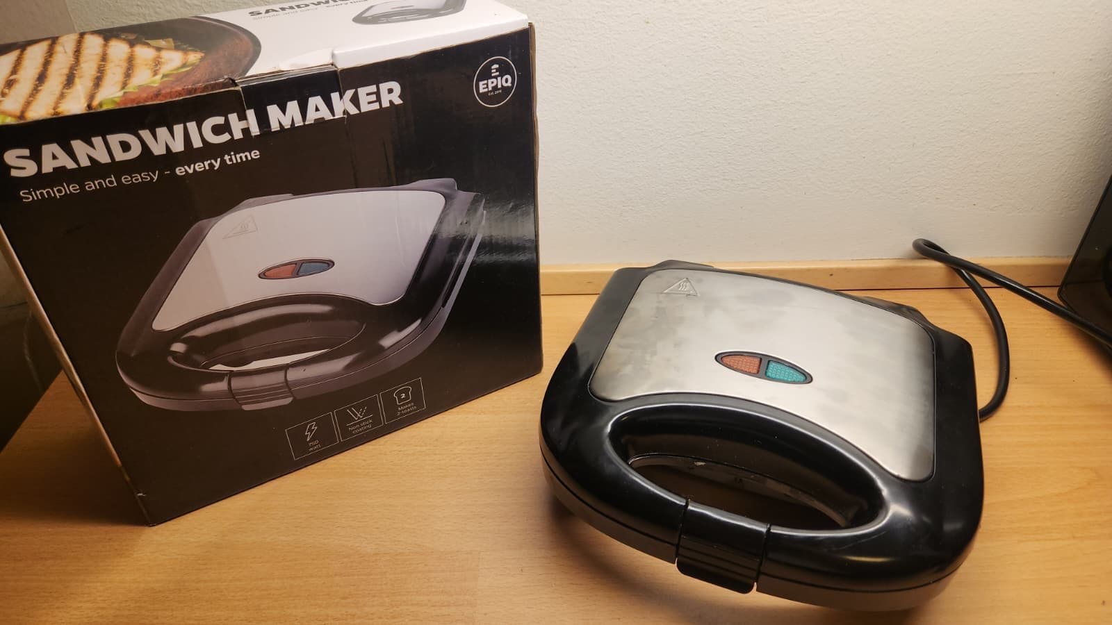 EPIQ Smörgåsgrill – Modell 80000501