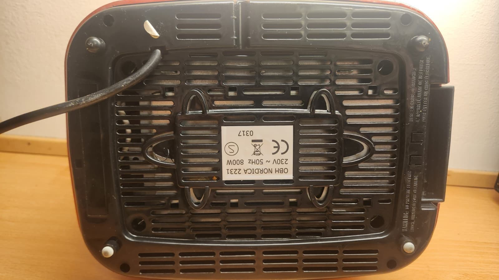 OBH Nordica Brödrost 2231 - Chilli Red