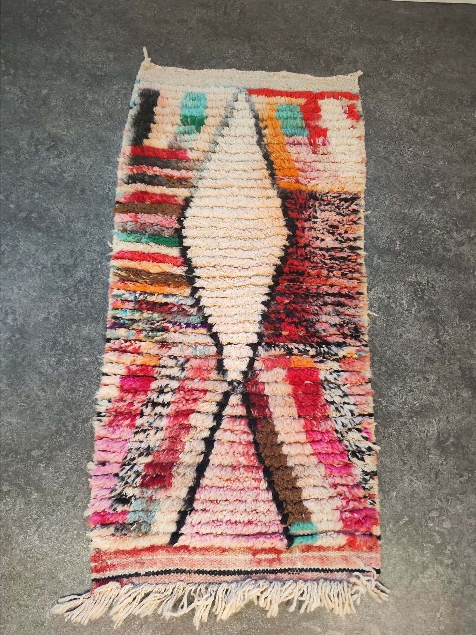 Helt ny äkta Marockansk Berber ull matta 57×120