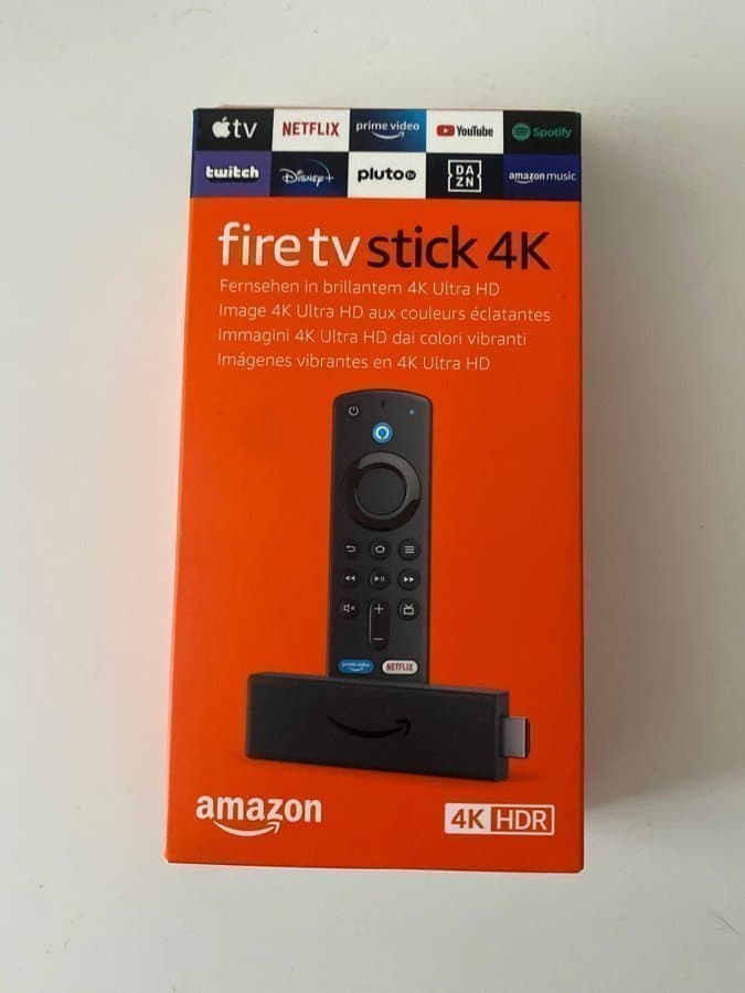 Amazon FireTv Stick 4K /Amazon FireStick 4K WiFi Medediaspelare med Amazon Alexa