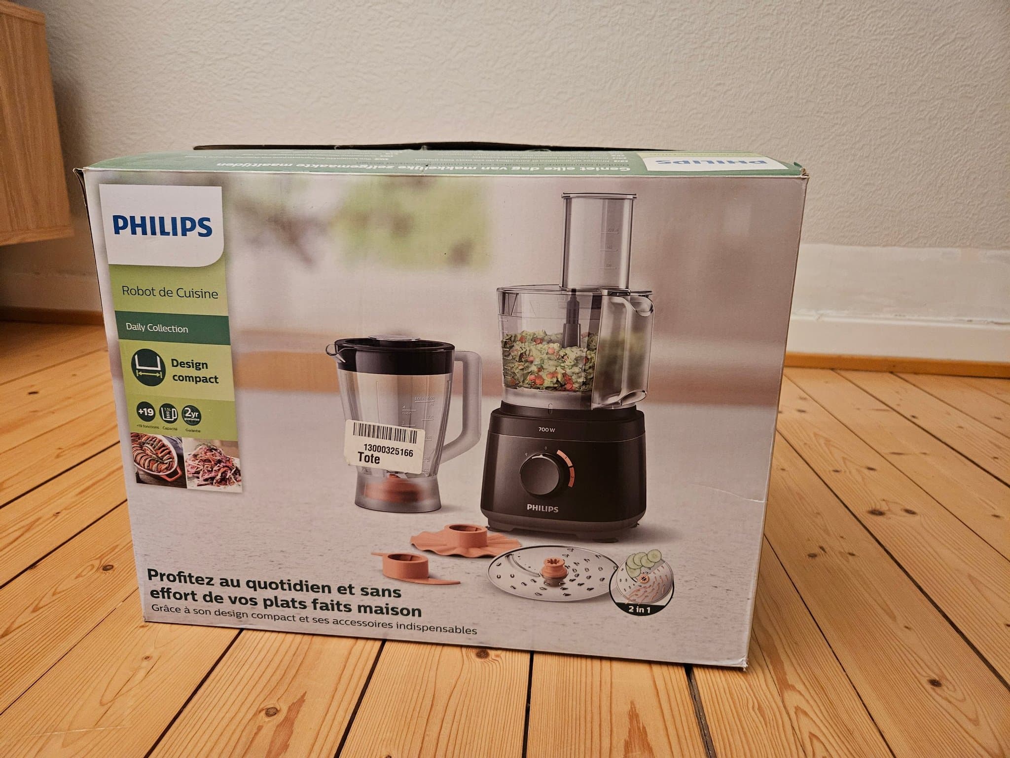 Philips Food Processor HR7320/10 700W 19 functions NEW