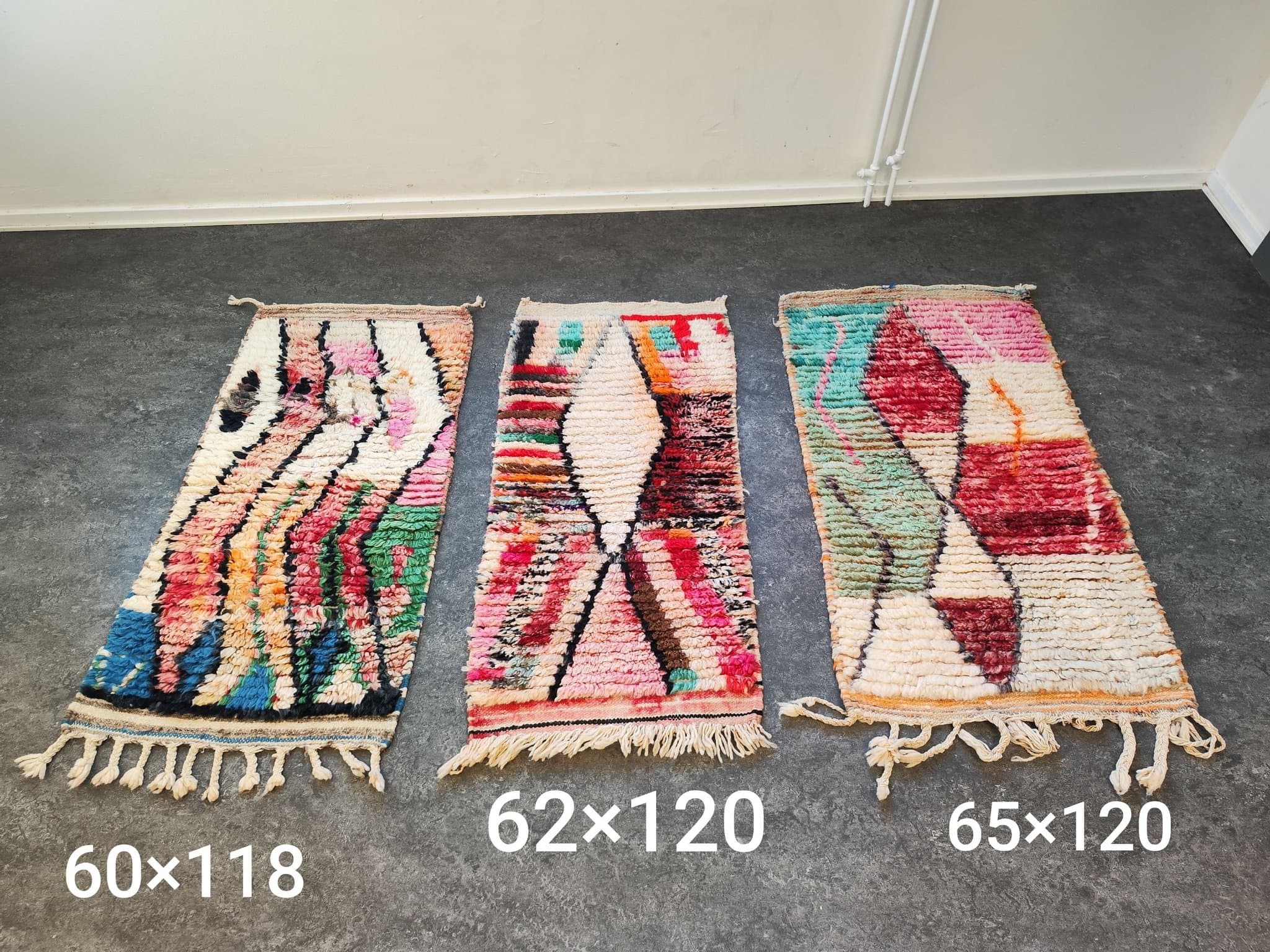 Helt ny äkta Marockansk Berber ull mattor 1200- st