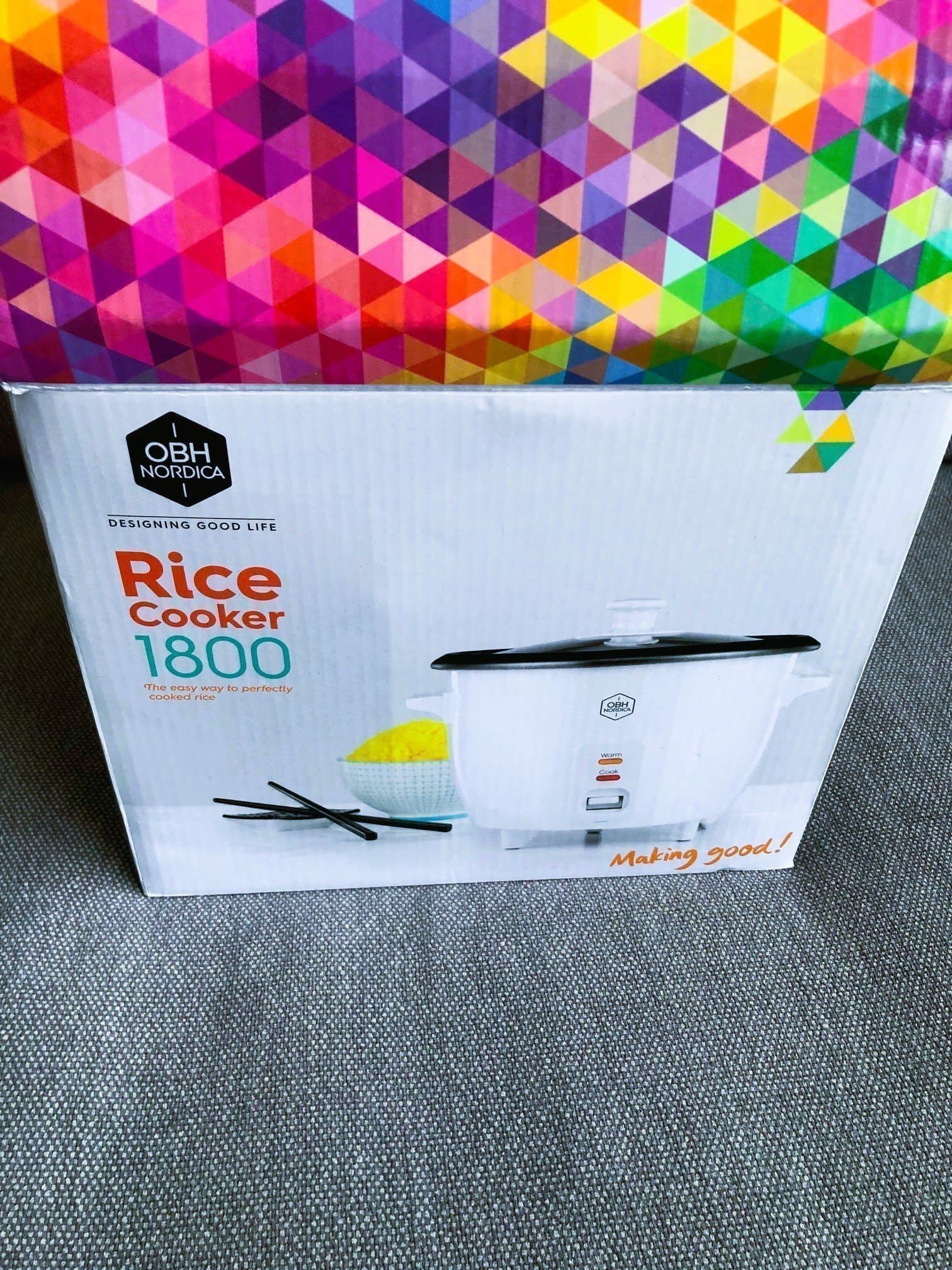 OBH Nordica Rice Cooker 1800 – Perfekt Ris Varje Gång!