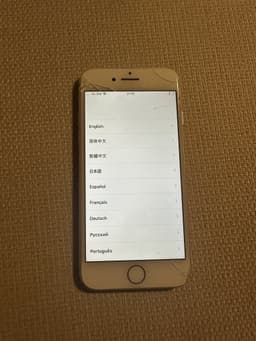 iPhone 8 lite sprickor